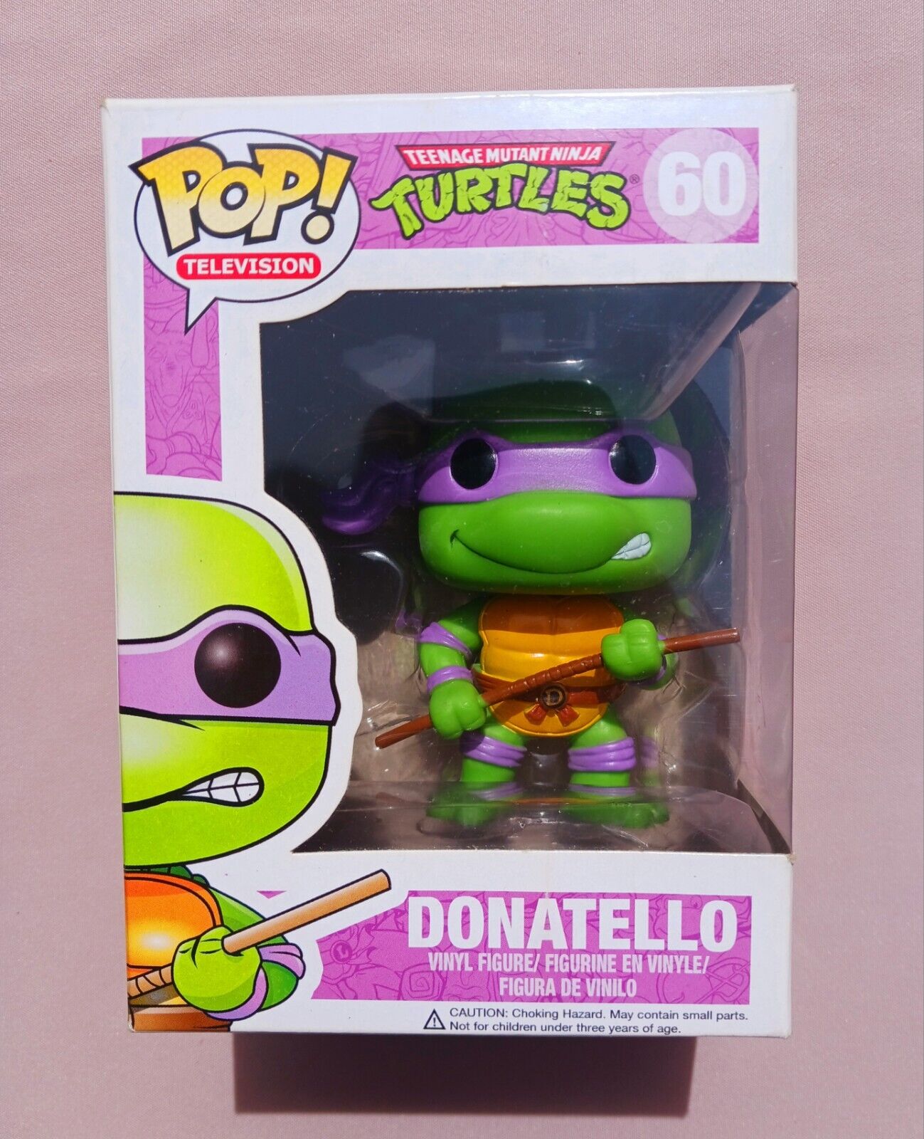 Funko Pop Television Teenage Mutant Ninja Turtles Donatello #60 OG Vaulted 2015
