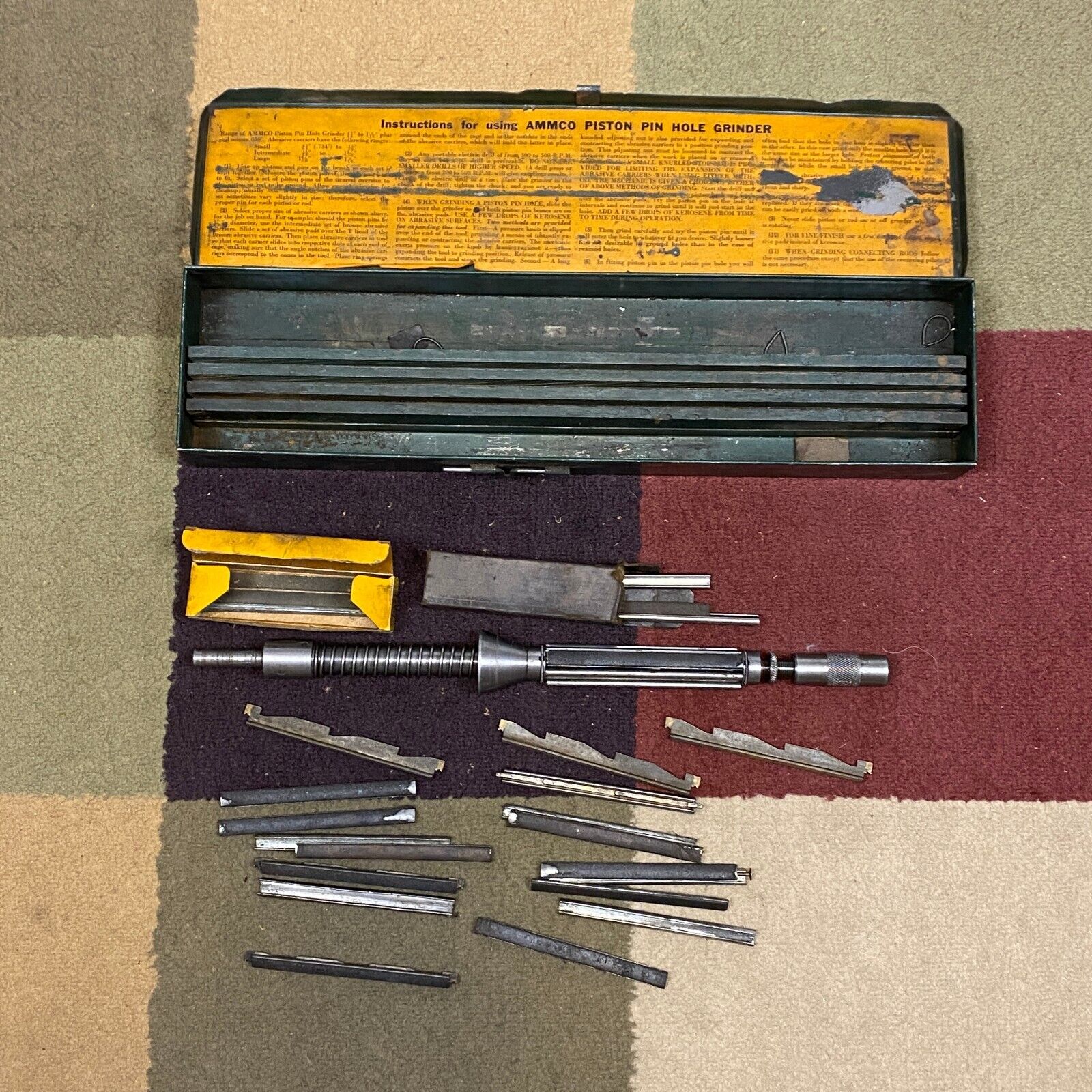 AAMCO  Piston Pin Hole Grinders Skinner Homing Tools Metal Case 17\
