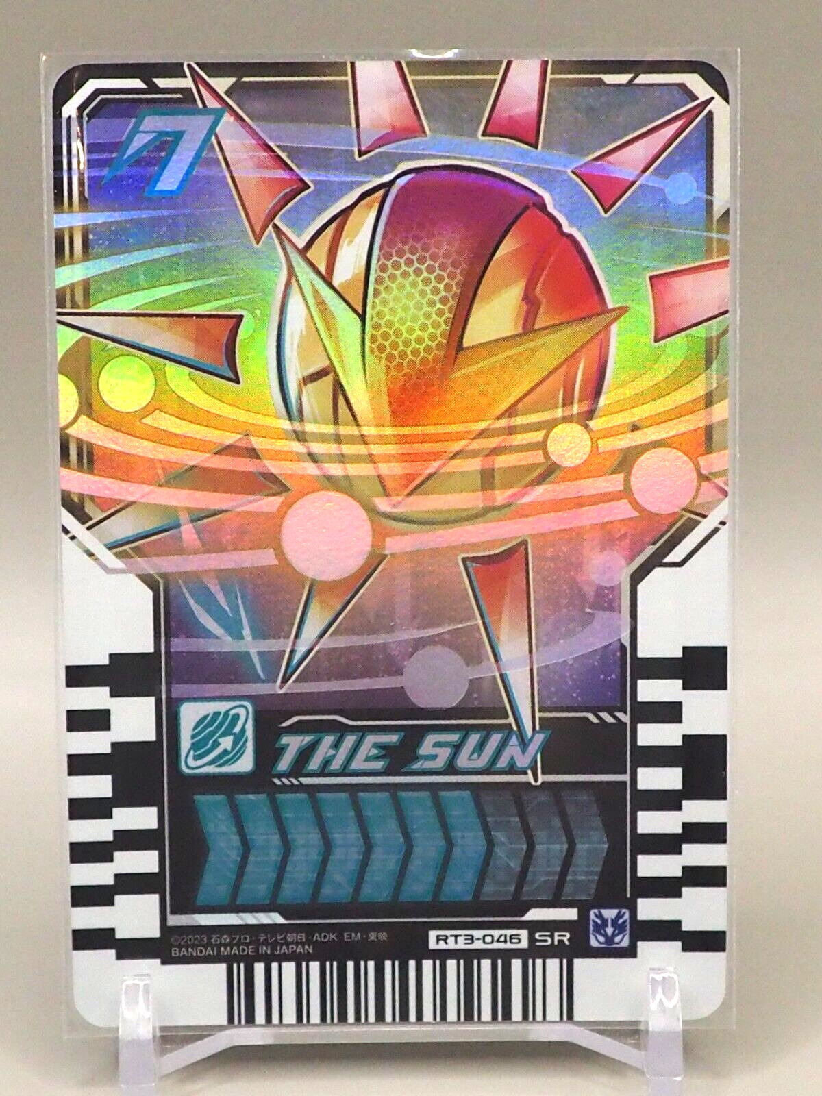 THE SUN RT3-045 SR Kamen Rider Gatchard Ride Chemie Trading Card B963
