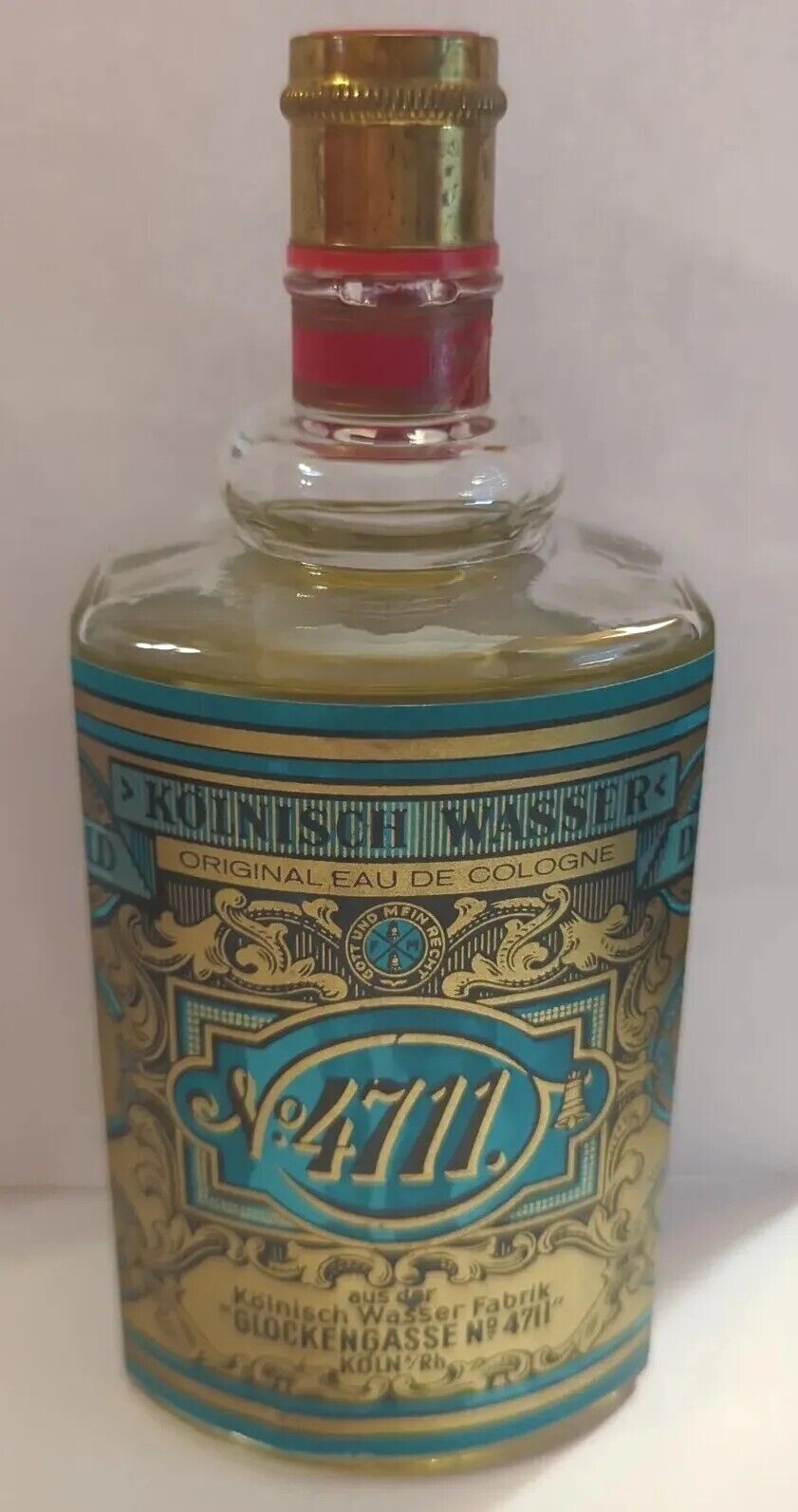 Vintage ECHT KOLNISCH WASSER No 4711 ORIGINAL EAU DE COLOGNE HUGE 10 oz / 300 ml