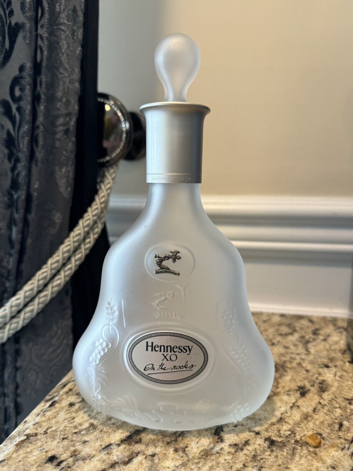 Extremely Rare Hennessy XO decanter (empty)- 9inch Very Cute