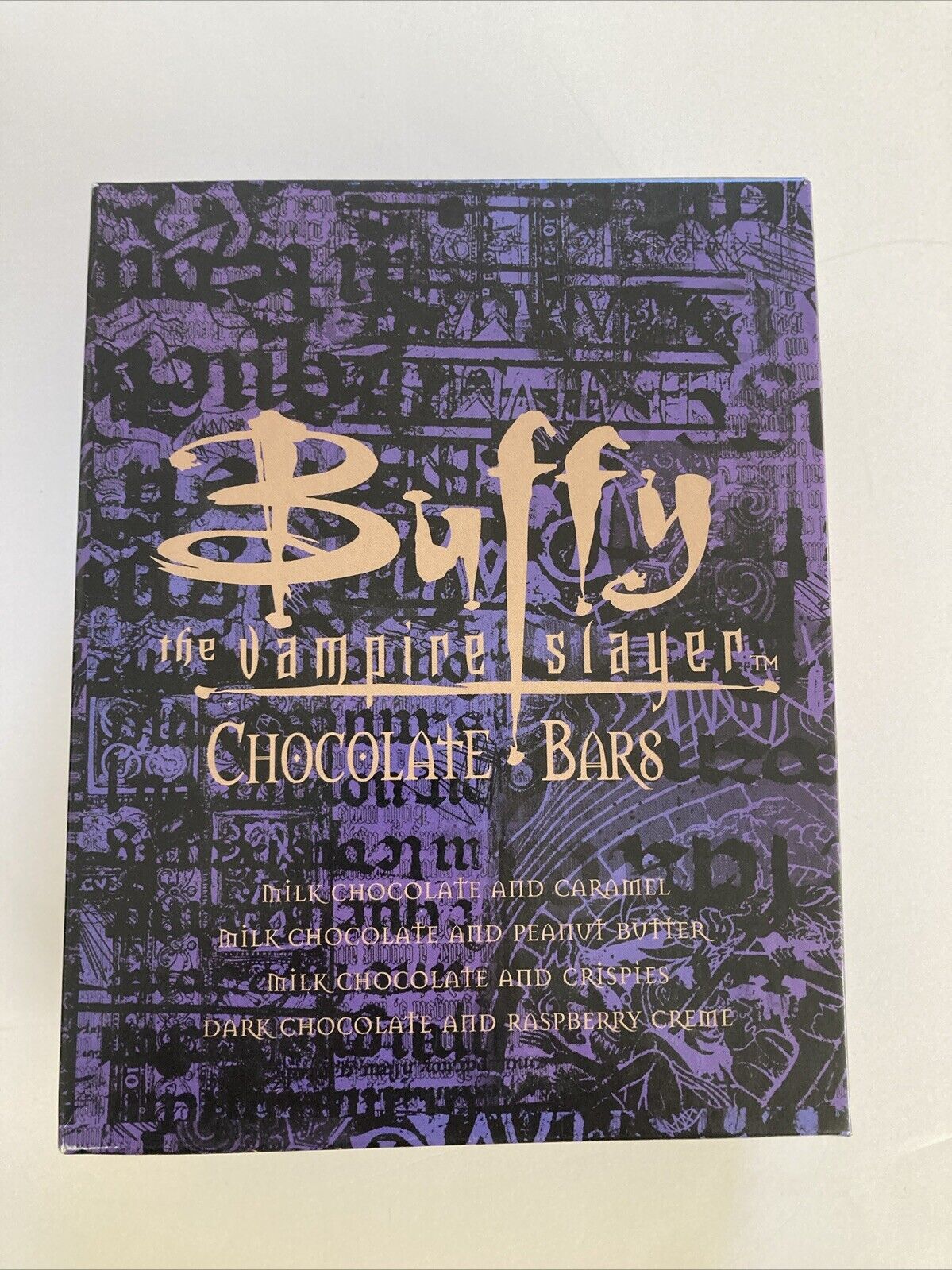 Buffy The Vampire Slayer Chocolate Bars OPEN BOX ONLY  Rare Collectors Item