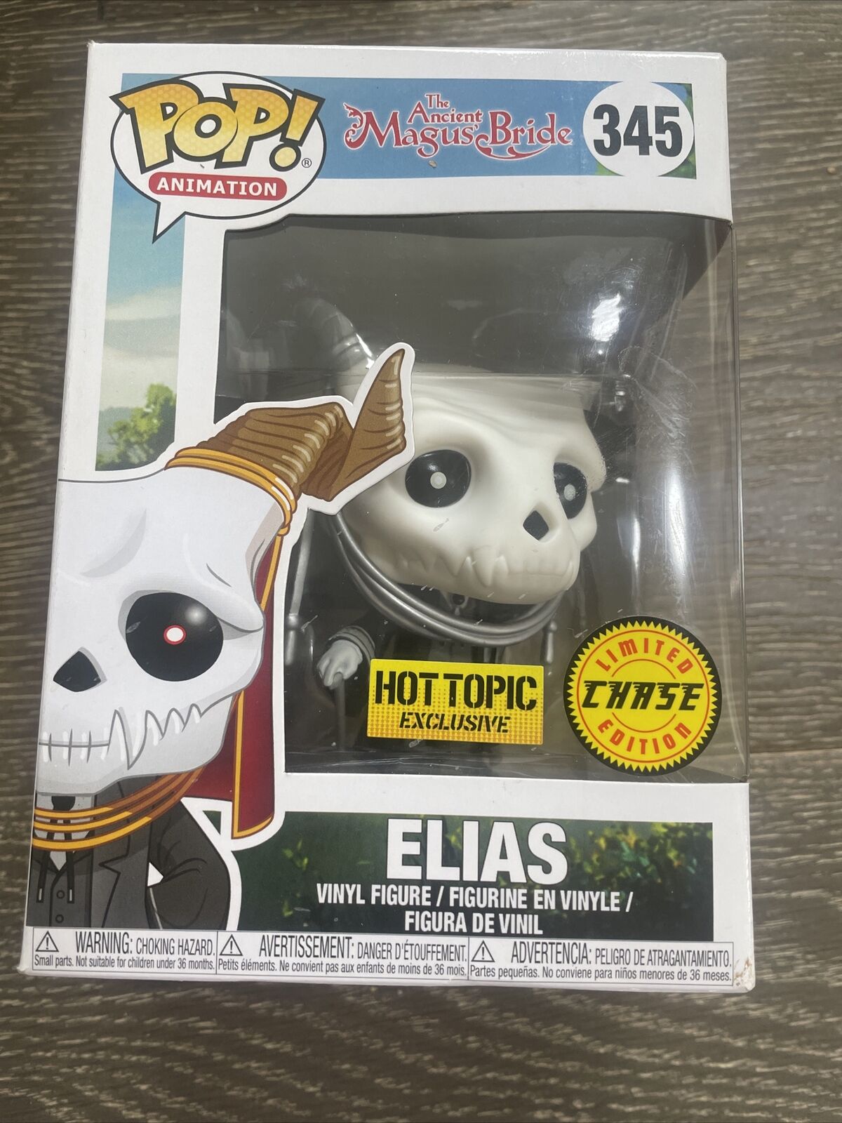 Funko Pop CHASE Elias The Ancient Magus' Bride Hot Topic Pop Crunchyroll 345