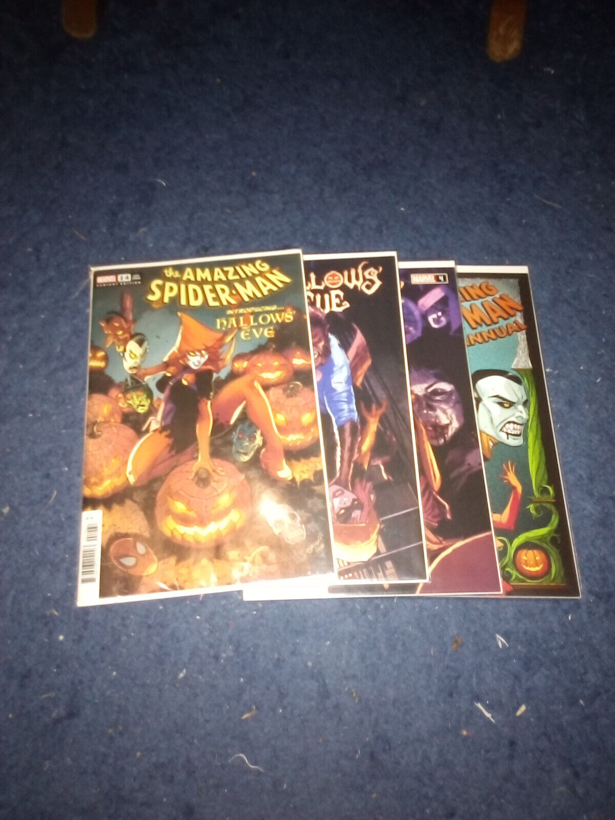 Amazing Spider-Man #14, Hallow's Eve #1-5 & Hallow's Eve: The Big Night lot
