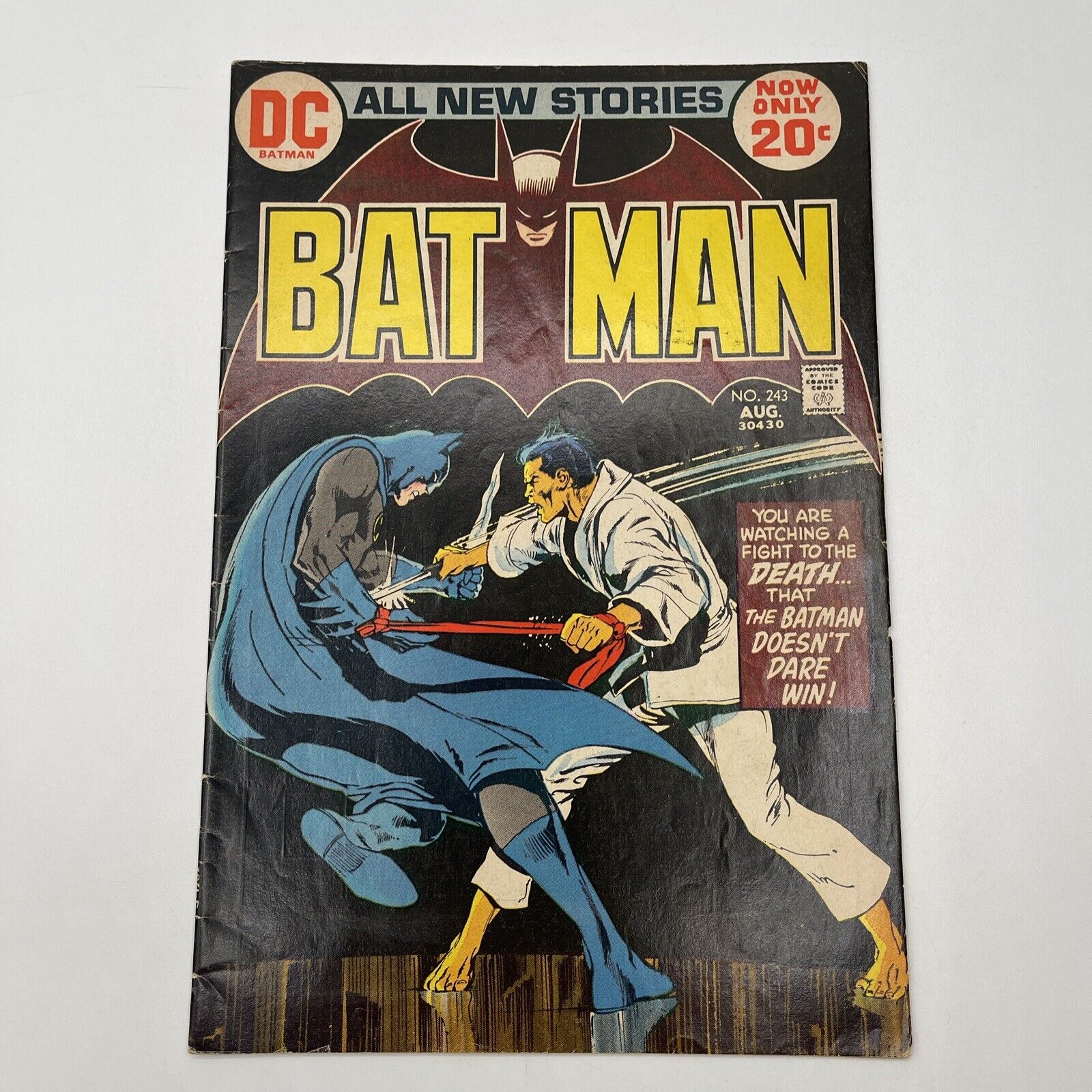Batman #243 1972 Neal Adams Cover 1st App Lazarus Pit Ra's Al Ghul DC Comics