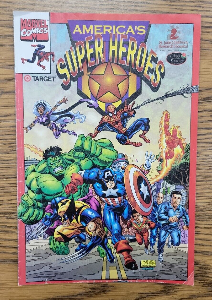 America\'s Super Heroes Target St. Jude Special COMIC BOOK Great Switch NN 1999