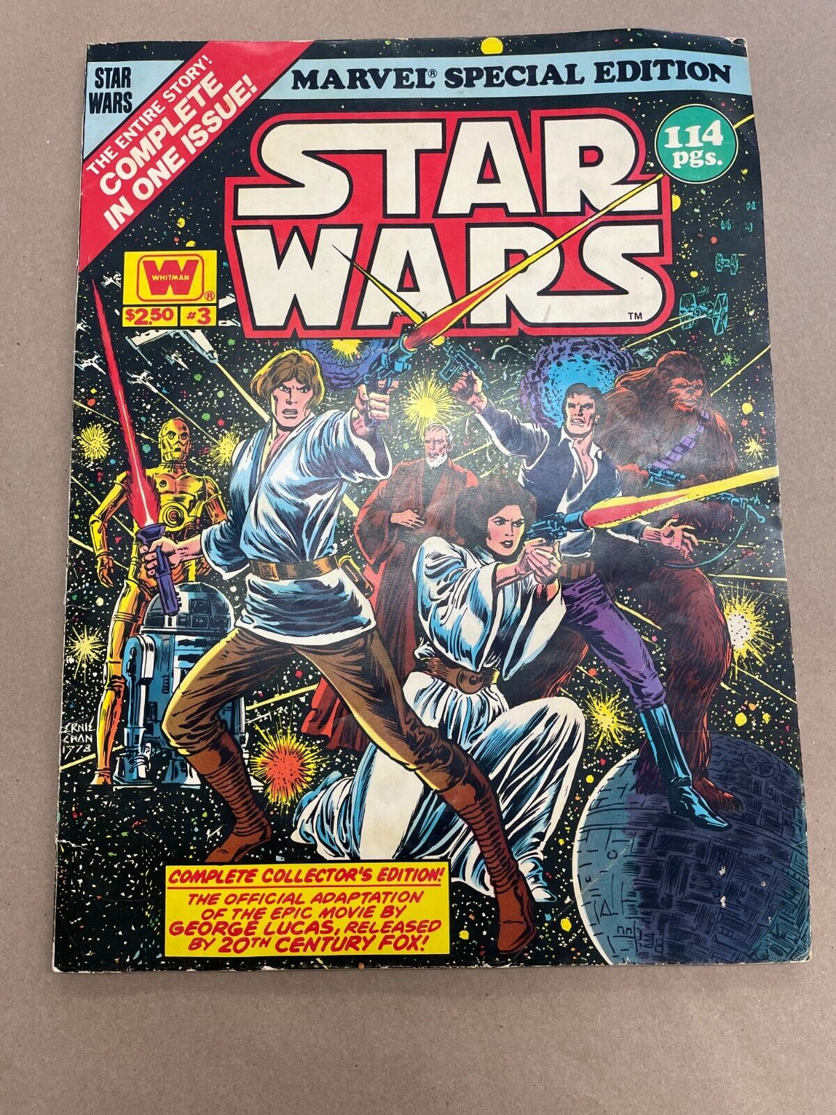 Vintage Star Wars #1 (1977) - Marvel Special Edition Comic - *Great Condition*