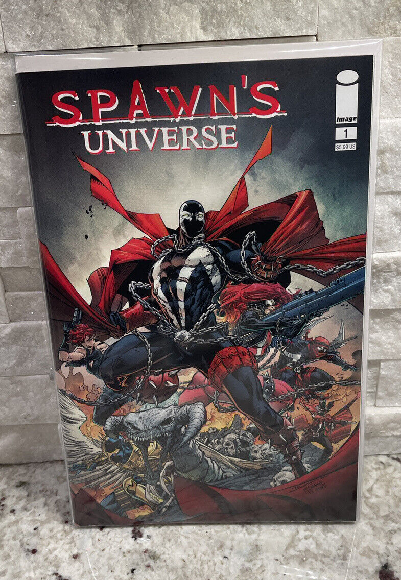 Image Comics Spawn's Universe Issue 1 Connecting Variant Cover. (2021)
