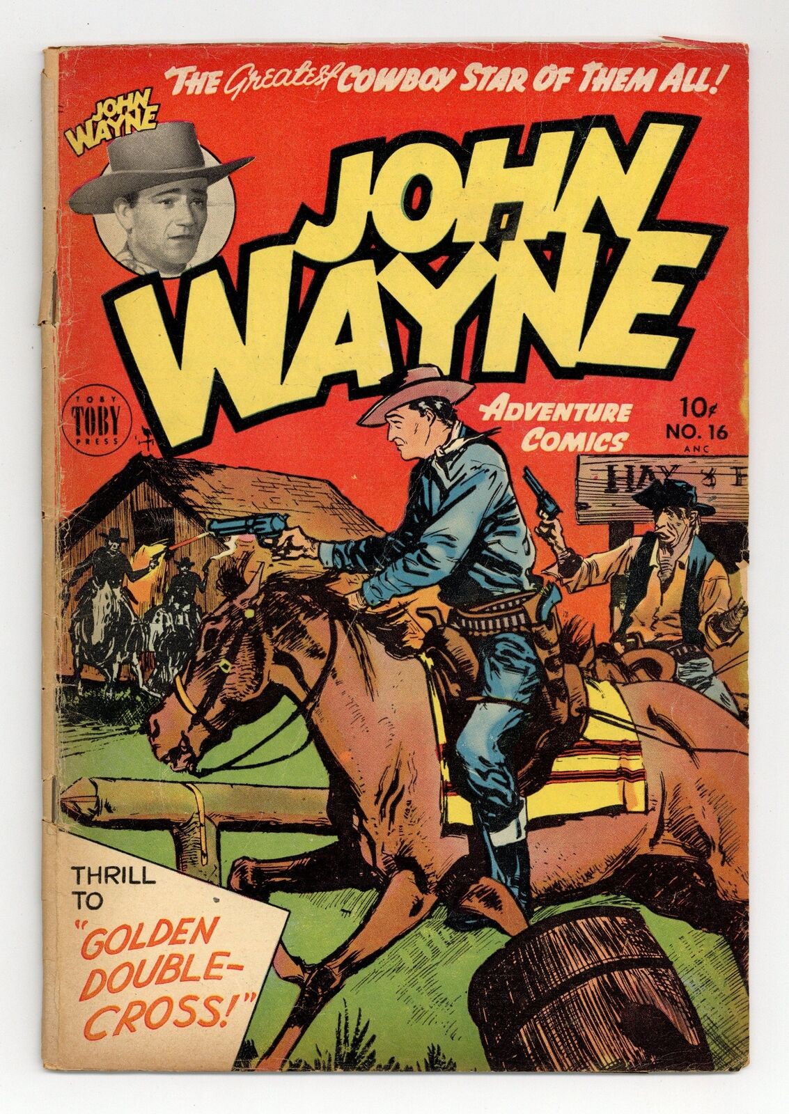 John Wayne Adventure Comics #16 FR 1.0 1952