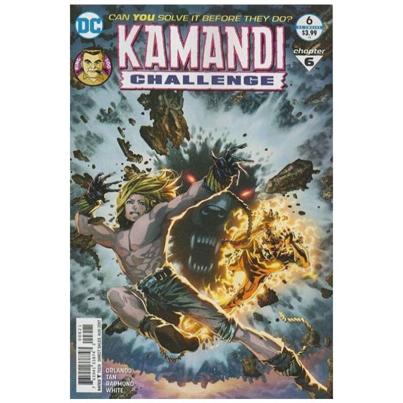 Kamandi Challenge #6 Cover 2 DC comics NM Full description below [f/