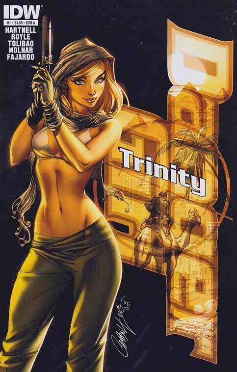 Danger Girl: Trinity #1 (2013) J Scott Campbell Cover - Rare - 12,063 Copies