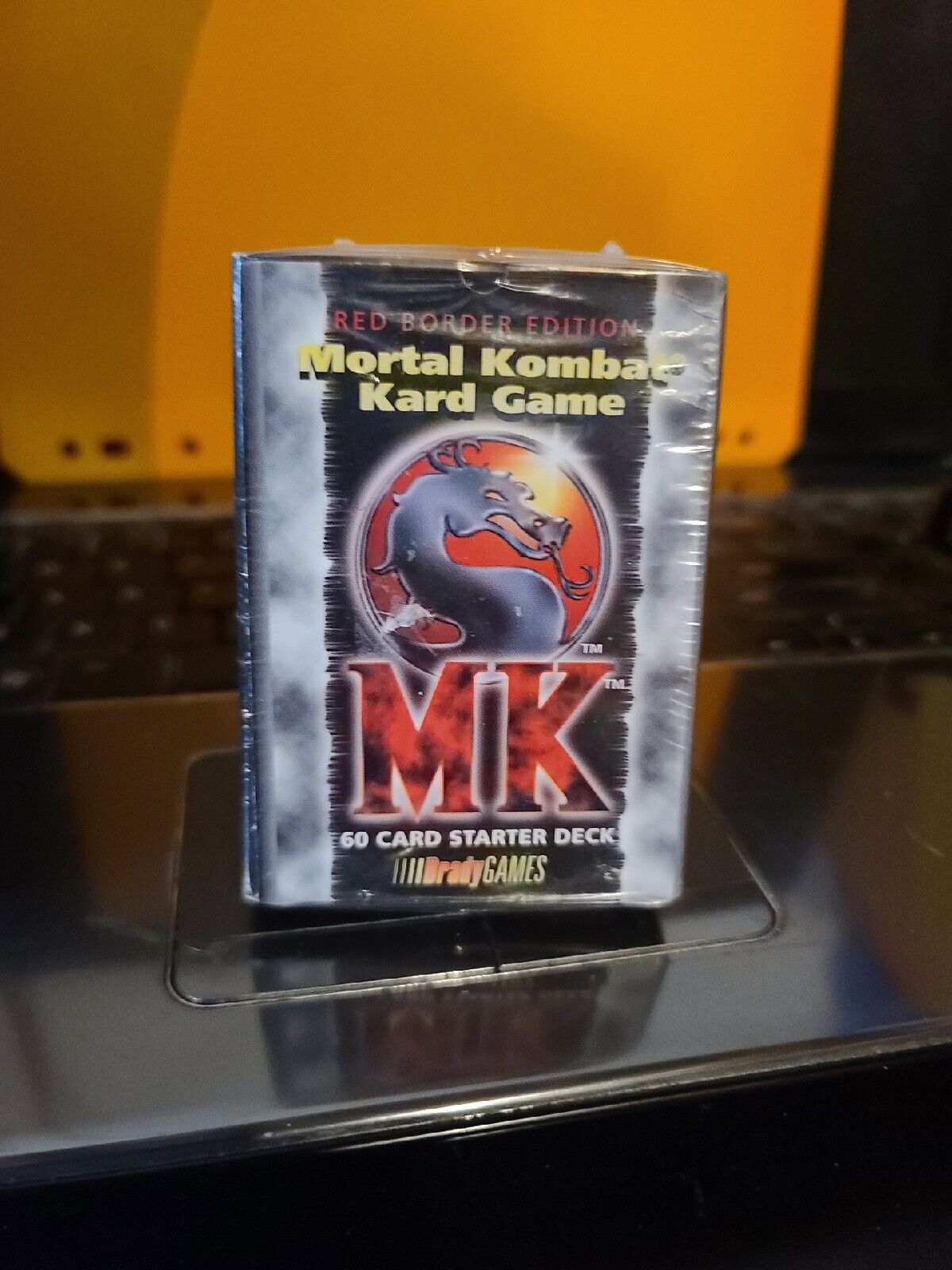 1992 MORTAL KOMBAT KARD GAME 60-CARD Starter Deck RED BORDER FACTORY SEALED 