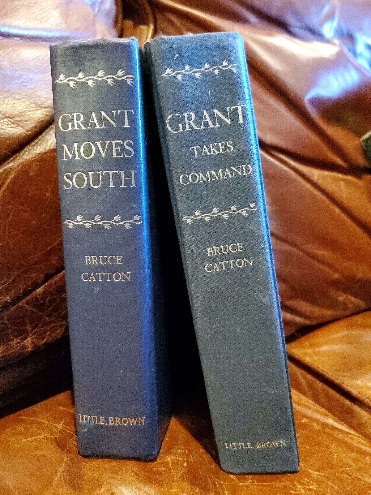 Bruce Catton GRANT TAKES COMMAND GRANT MOVES SOUTH LOT (2) BOOKS 