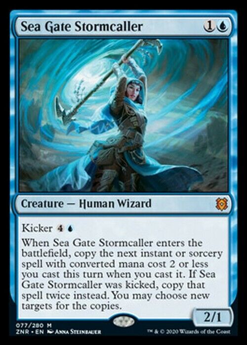 Sea Gate Stormcaller ~ Zendikar Rising [ NearMint ] [ MTG ]
