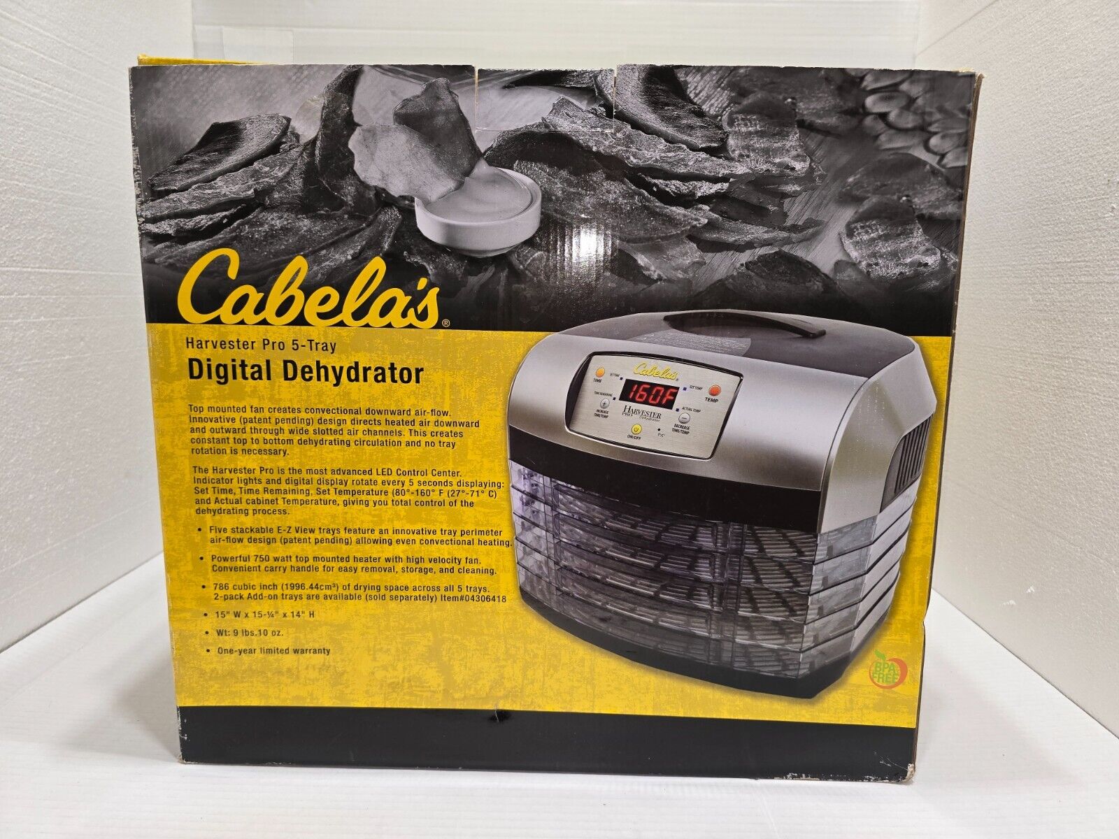 Cabela's Harvester Five-Tier Dehydrator Brand New In Box