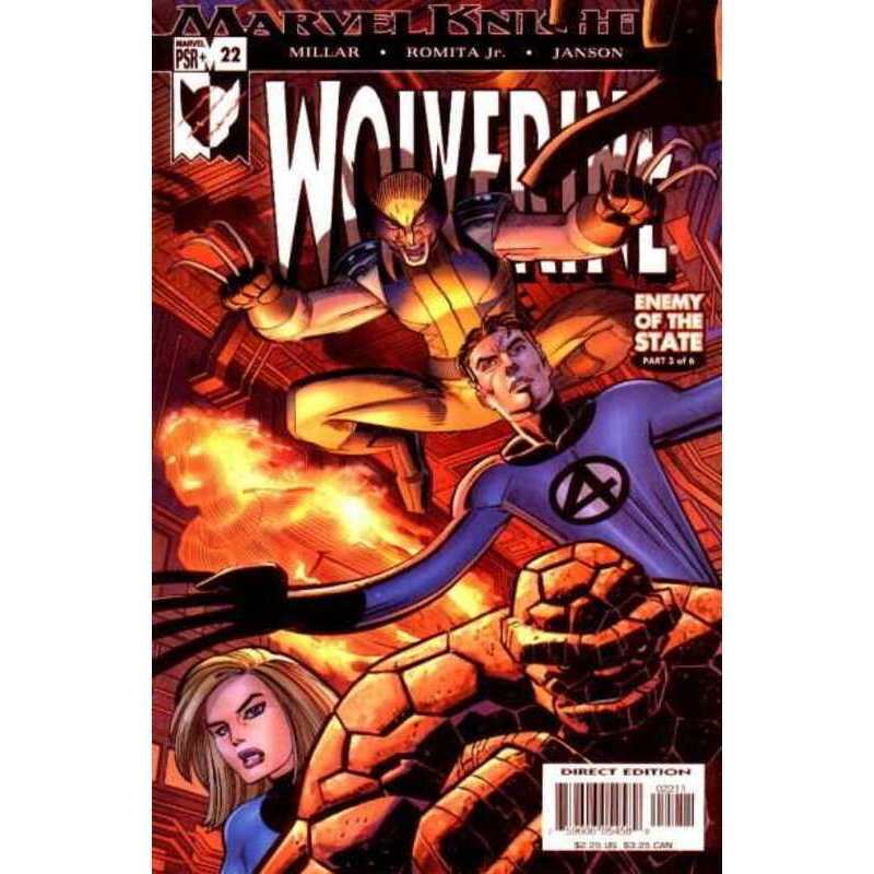 Wolverine #22 2003 series Marvel comics NM+ Full description below [x}