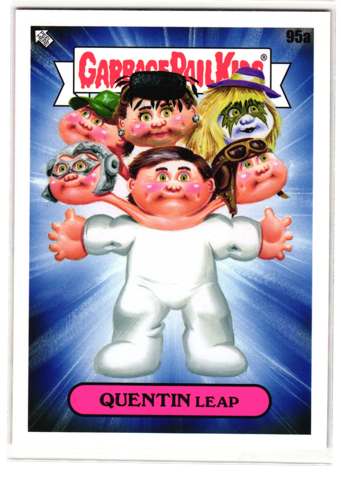 QUENTIN Leap 95a 2023 Topps Garbage Pail Kids Quantum Leap Show Parody GPK