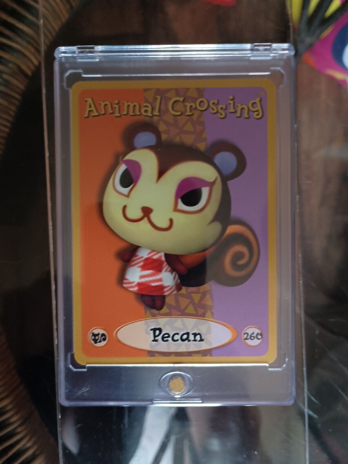 2003 Nintendo Animal Crossing E-Reader Series Pecan #260