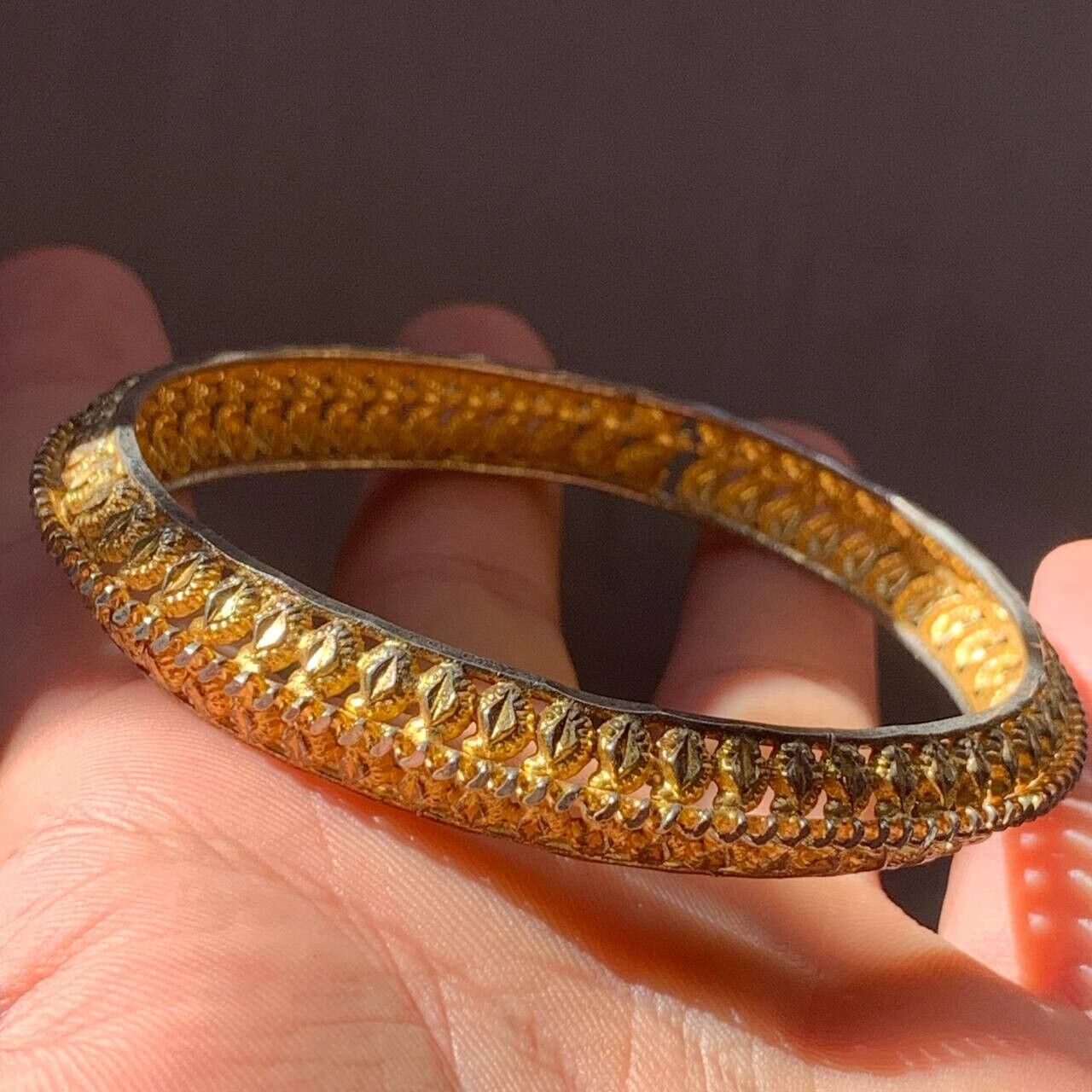 EXTREMELY RARE ANCIENT VIKING TWISTED BRACELET VINTAGE ARTIFACT AUTHENTIC