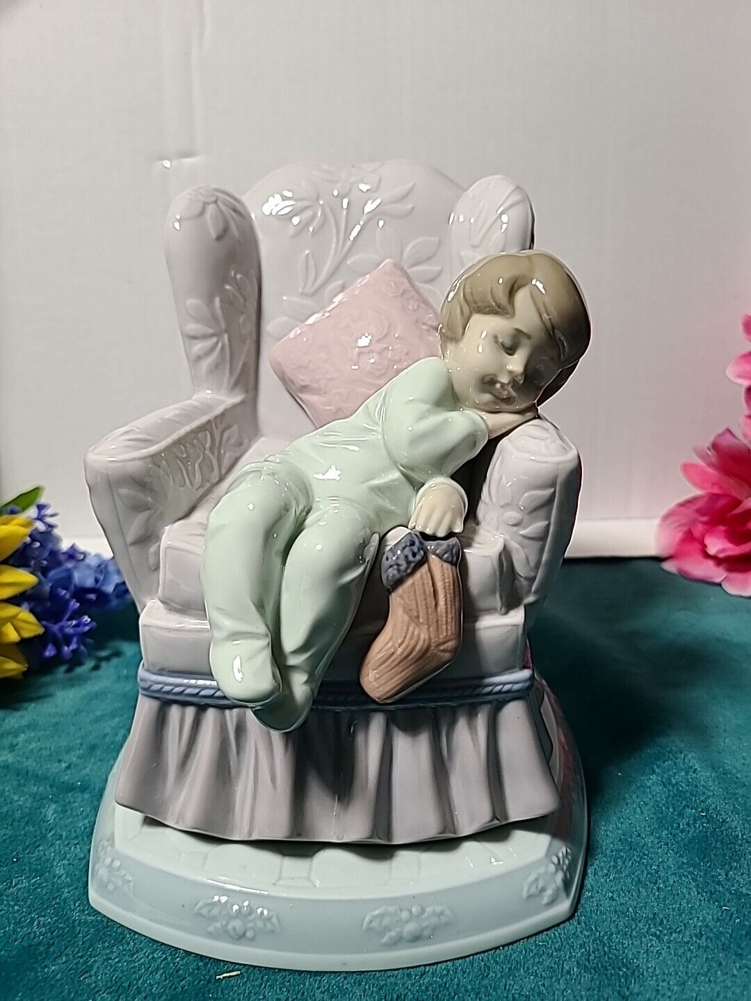 LLADRO NIGHT BEFORE CHRISTMAS COLLECTION VISIONS OF SUGARPLUMS #6667 W/BOX EXC.