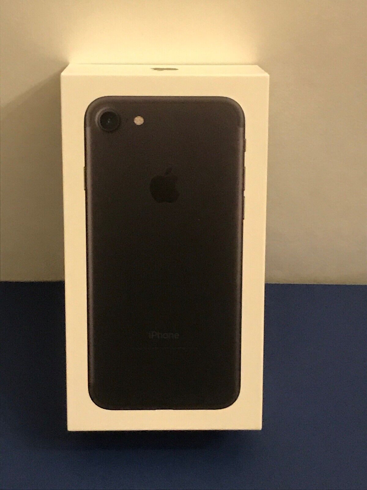 Rare Collectible Apple Iphone 7 Box with Apple Stickers And Other Items