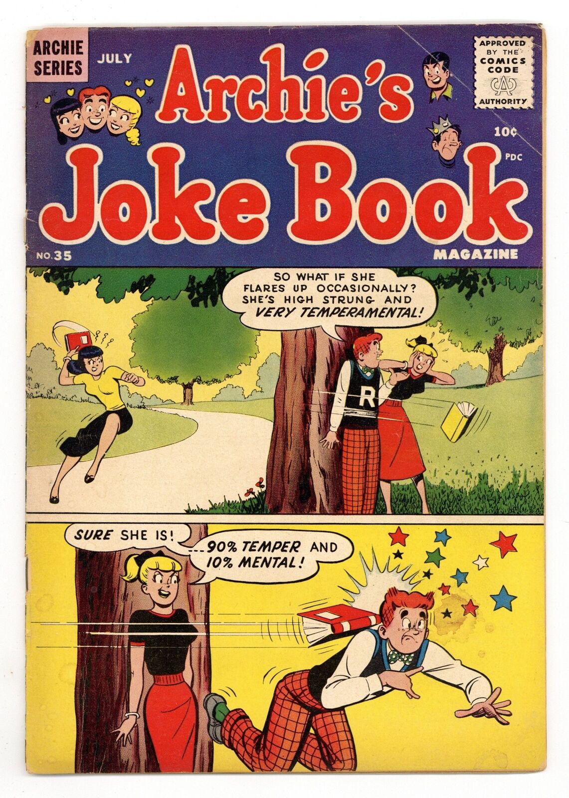 Archie's Joke Book #35 GD 2.0 1958