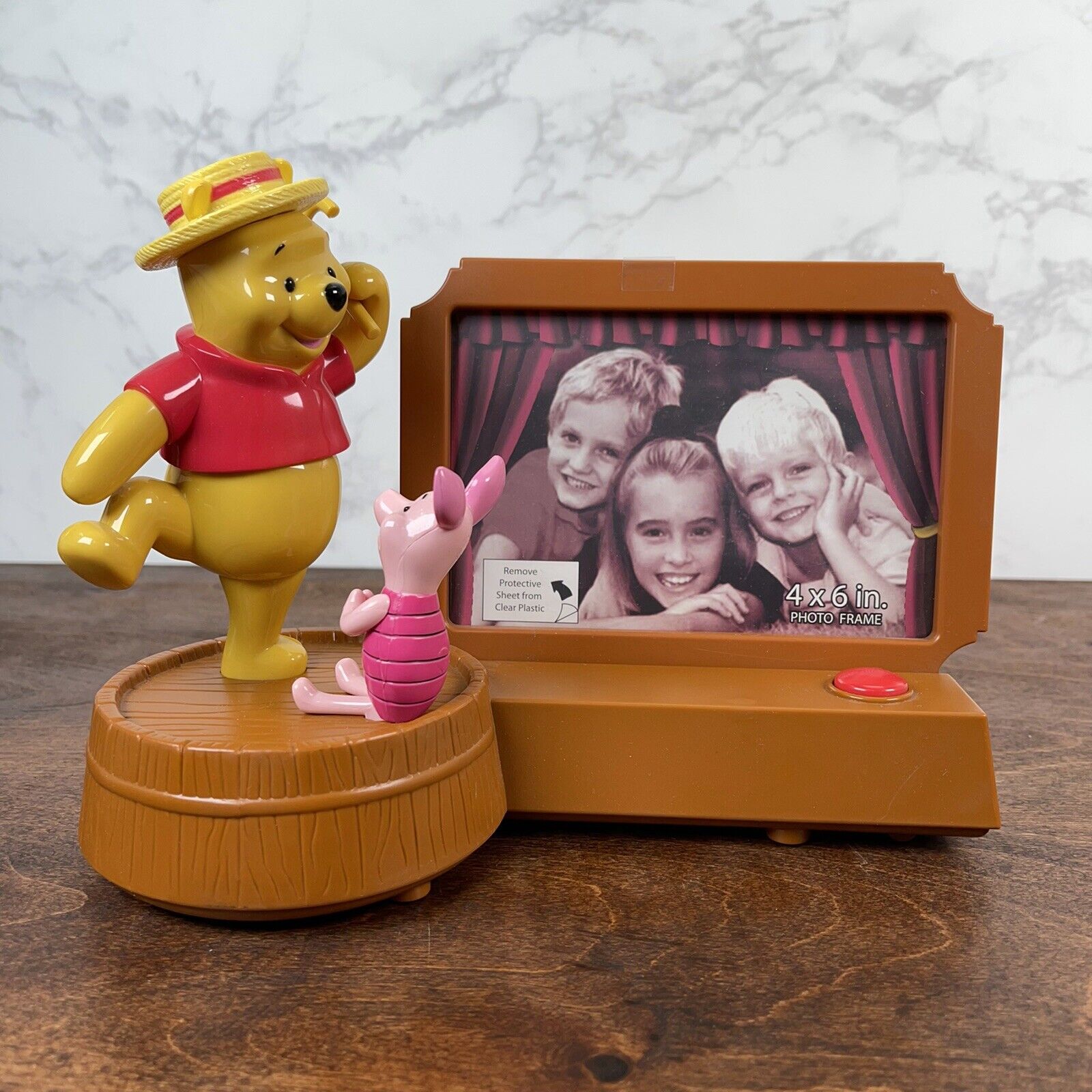 Disney Winnie The Pooh & Piglet Musical  Talking Picture Frame