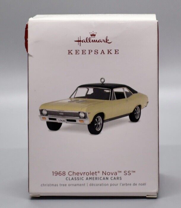 Hallmark Keepsake 1968 Chevy Nova SS Classic American Cars Die-Cast Metal 2018