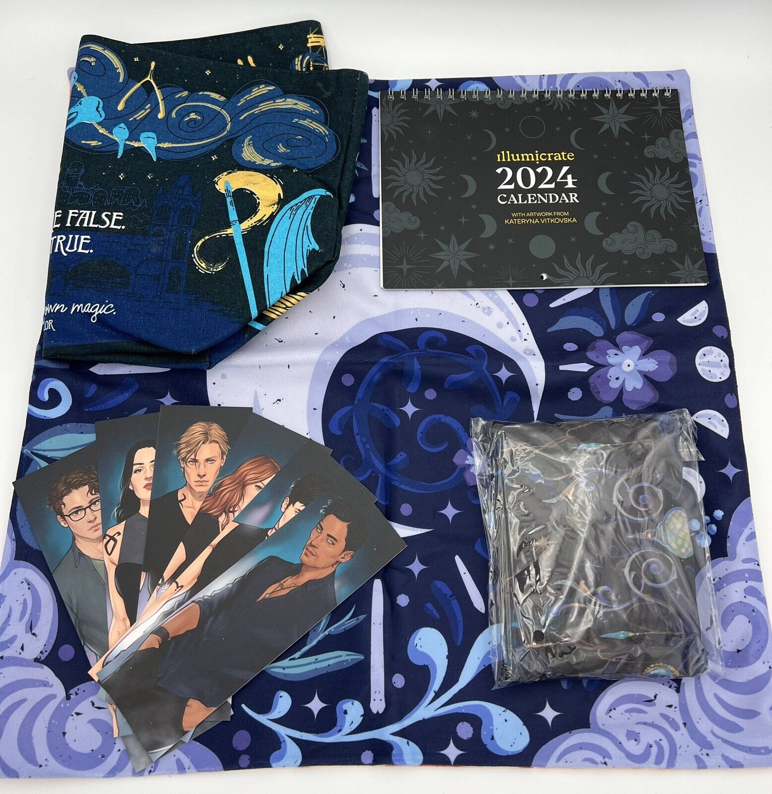 Lot of Various Illumicrate Items - Illumicrate Bundle 2023 And 2024