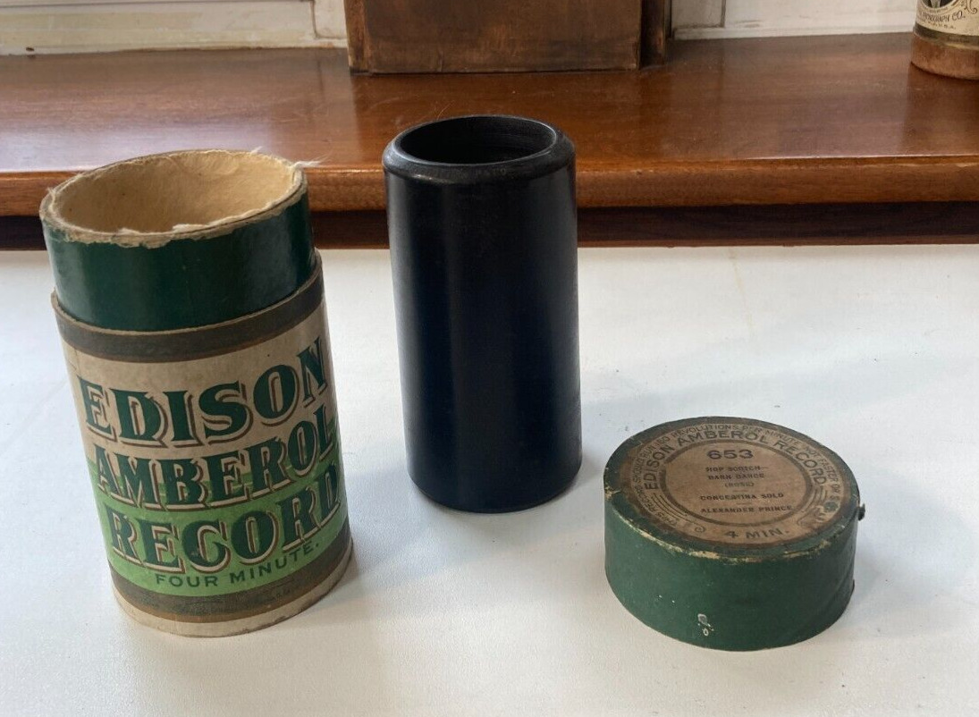 Edison 2 Minute Cylinder Record - Talking. Con Clancy's Before Election Speech
