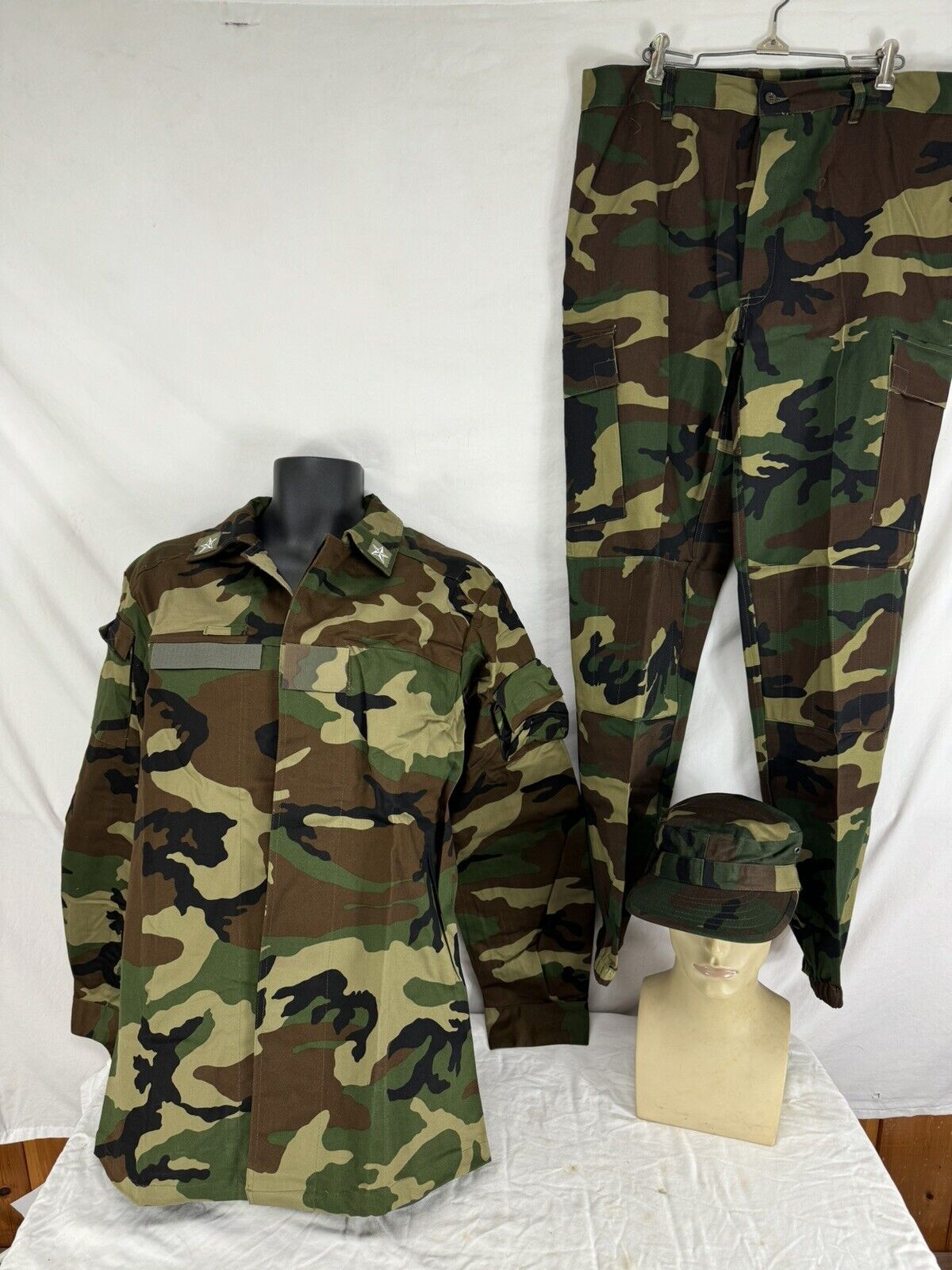 Vintage Italian Army Camouflage Uniform 1990s Era  Size Large