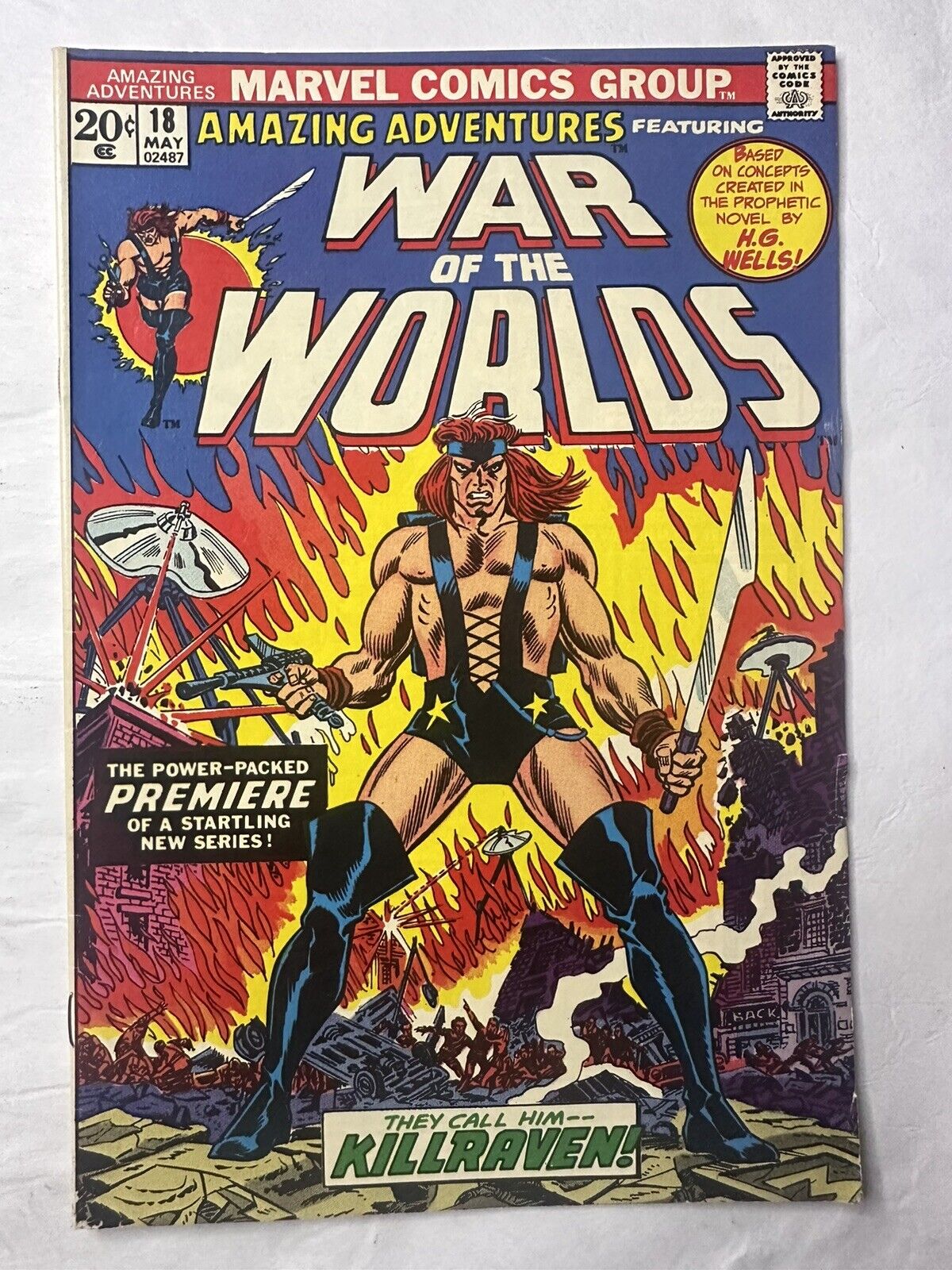 Amazing Adventures #18 (Marvel Comics May 1973)