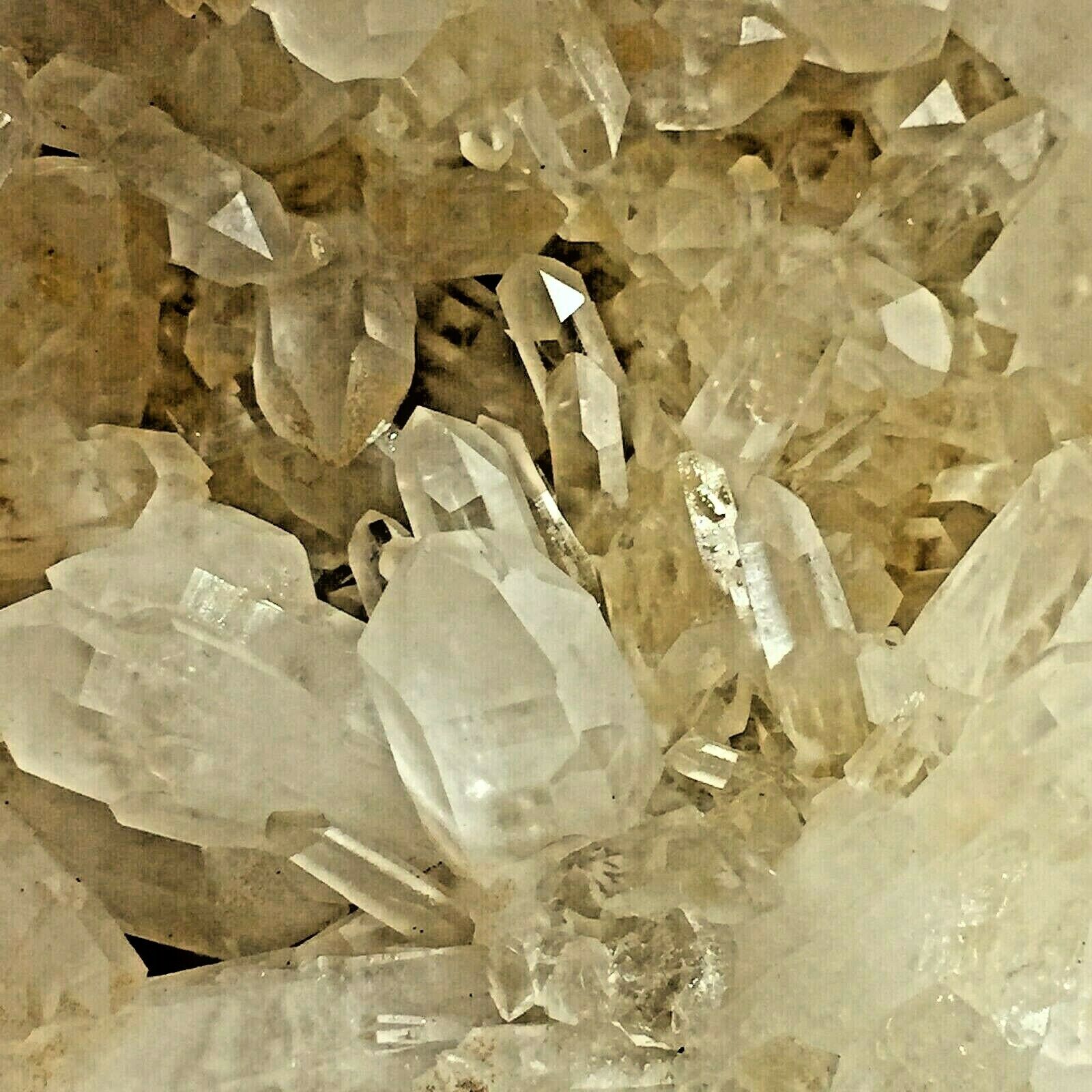 1127g Natural Clear White Quartz Crystal Cluster Rough Specimen Healing