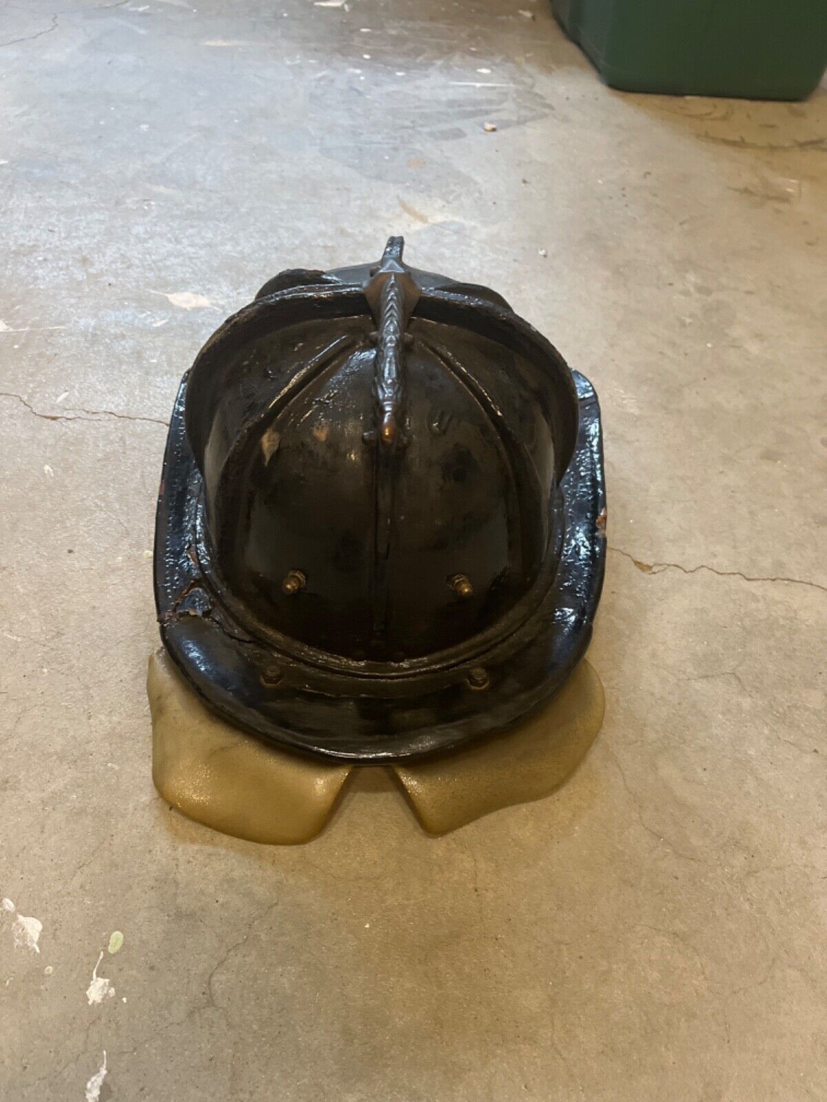cairns n5a leather fire helmet