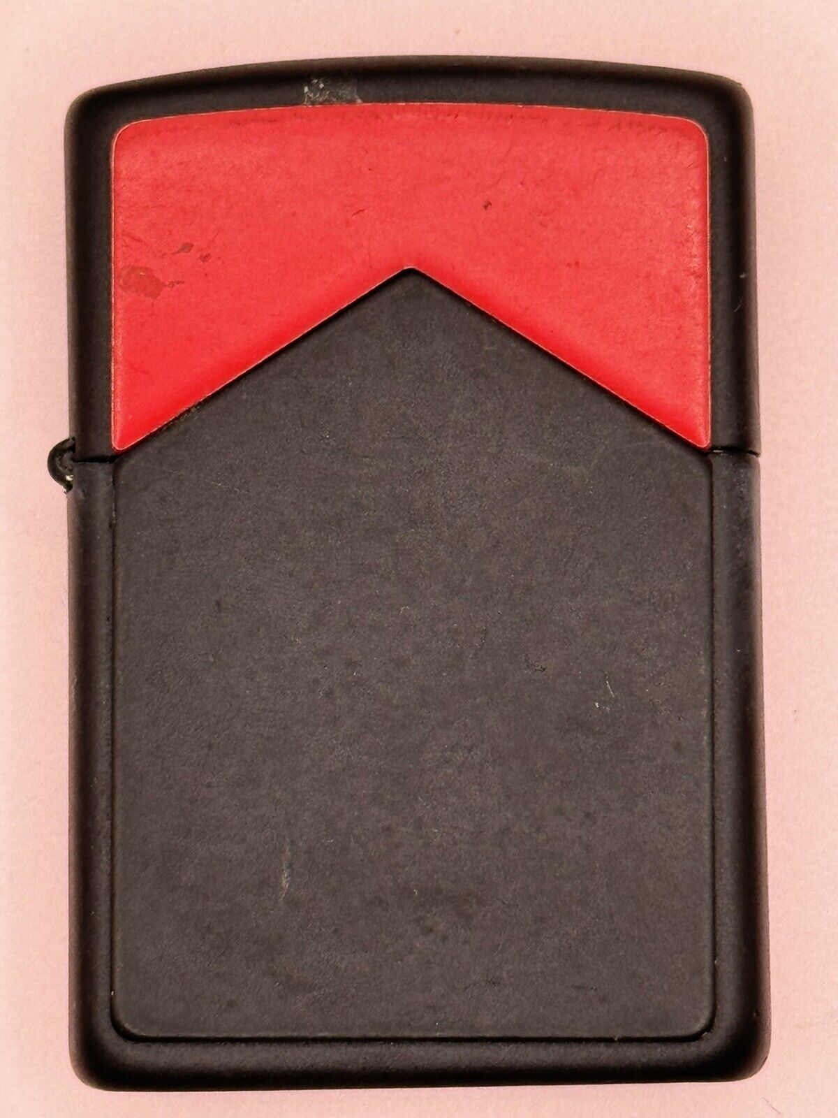 Vintage 1997 Marlboro Red Roof Black Matte Zippo Lighter