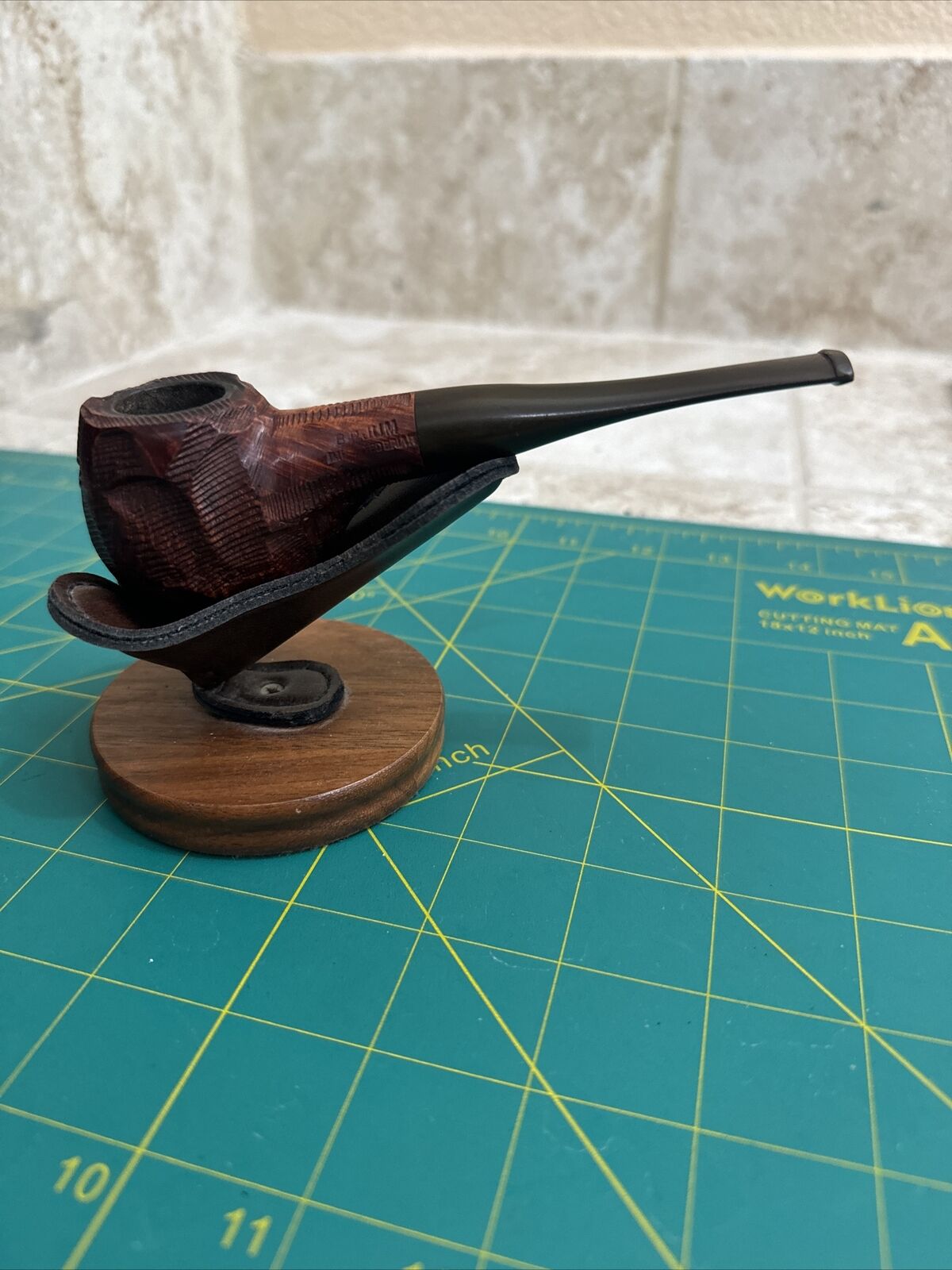 BP Jum Tobacco Pipe Very Rare Shape Excellent Condition 