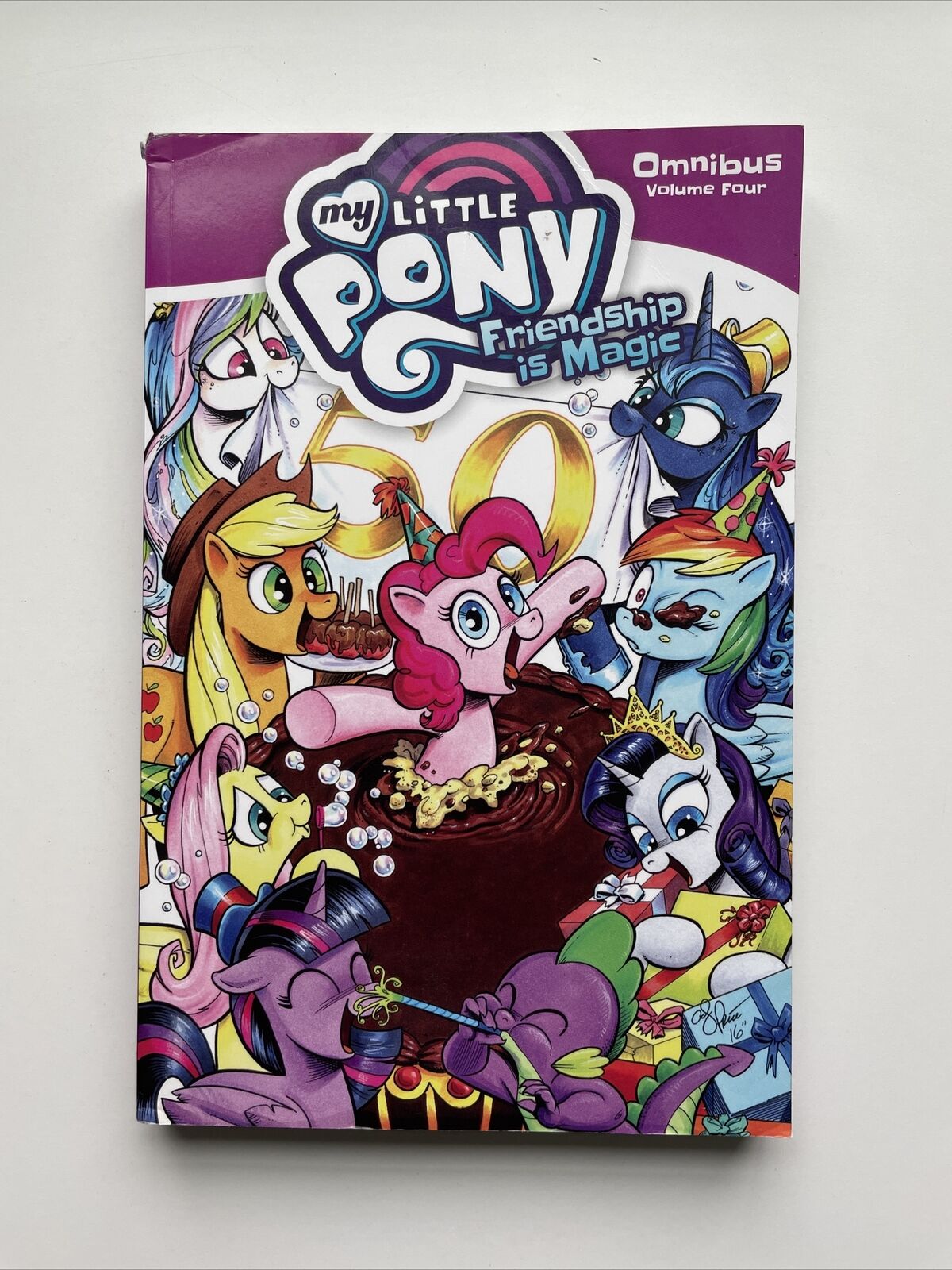 My Little Pony: Friendship is Magic Omnibus Volume Four Trade Paperback, 2018 #N