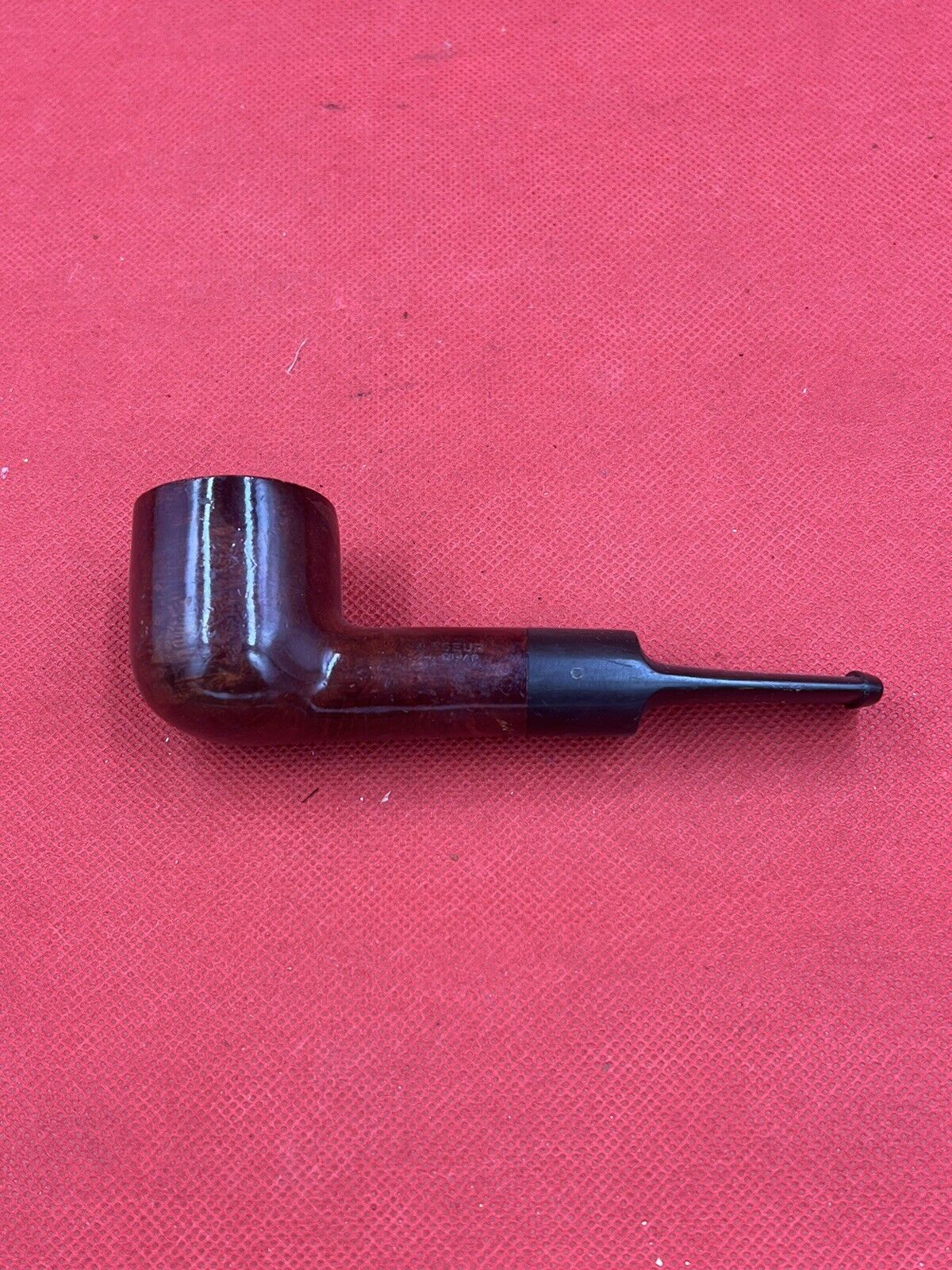 Vintage Connoisseur Signed Smoking Tobacco Pipe