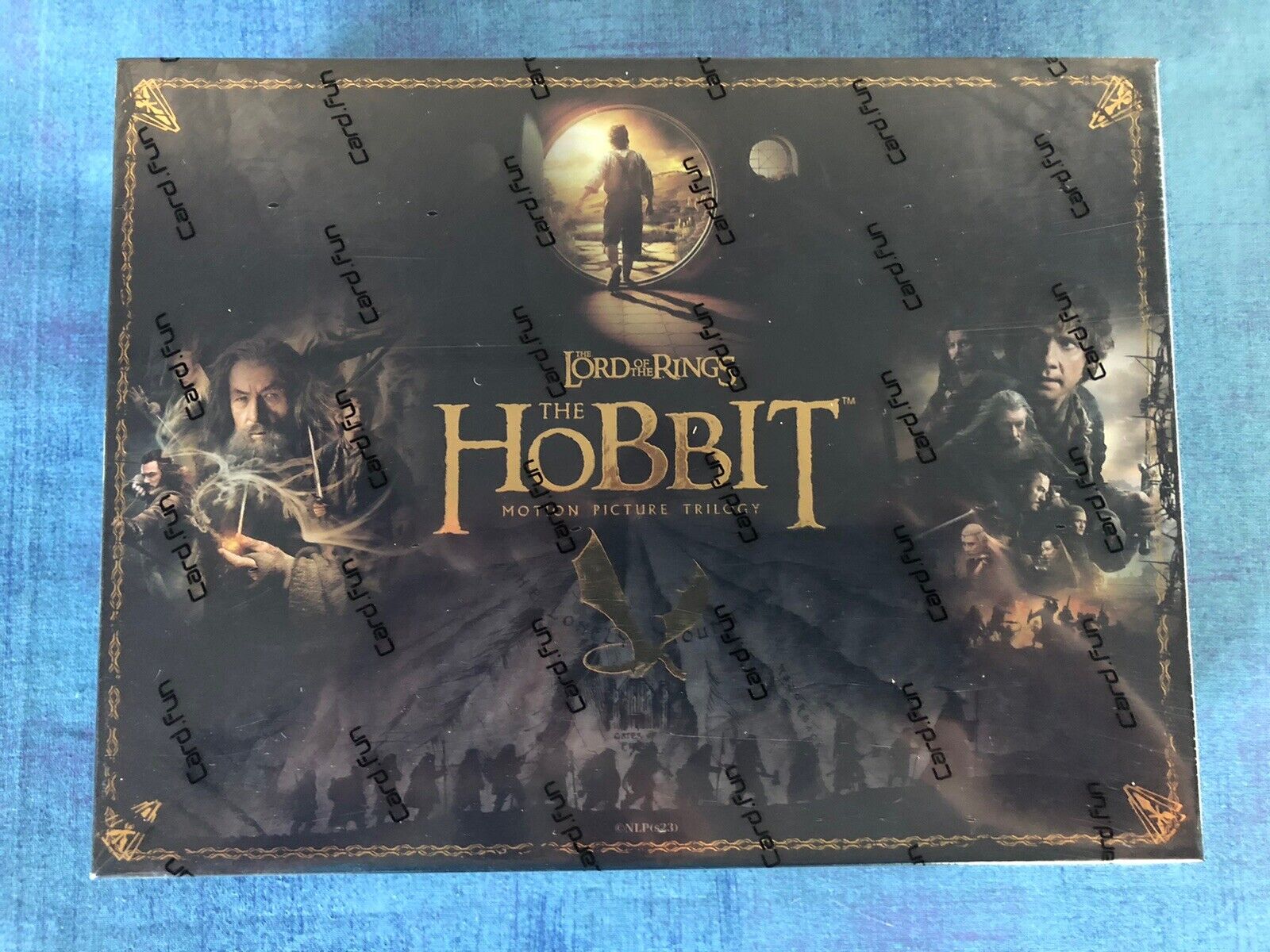 CARD FUN LORD OF THE RINGS - THE HOBBIT TRILOGY-TRADING CARDS FACTORY SEALED BOX