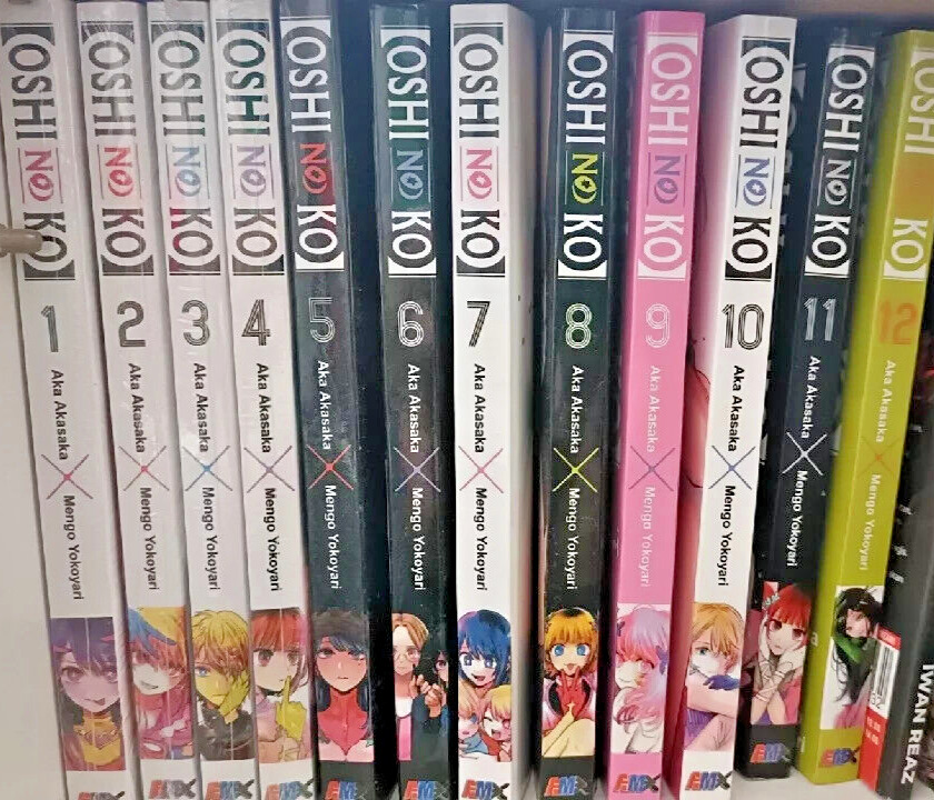 OSHI NO KO English Comics Vol 1-12 Full Set Complete Anime Book Manga DHL Exp
