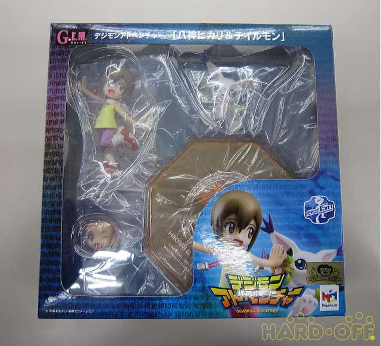 MegaHouse G.E.M. Series Digimon Adventure Hikari Yagami & Gatomon Figure 105mm