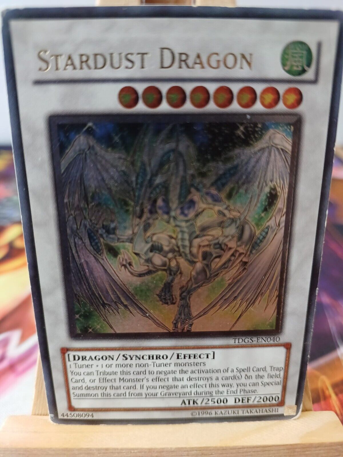 Stardust Dragon TDGS-EN040 Ultimate Star Dust Dragon Rare EN VG YUGIOH