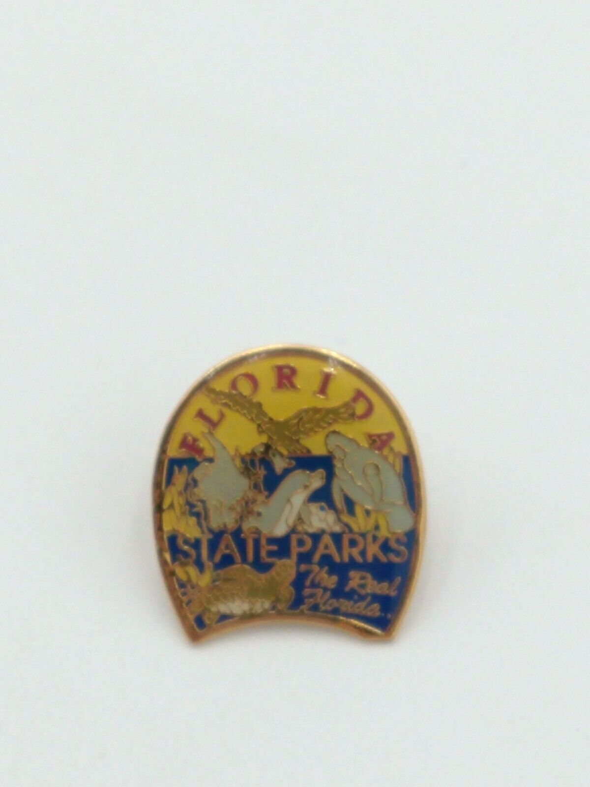 Vintage Florida State Parks The Real Florida Animals Travel Souvenir Pin