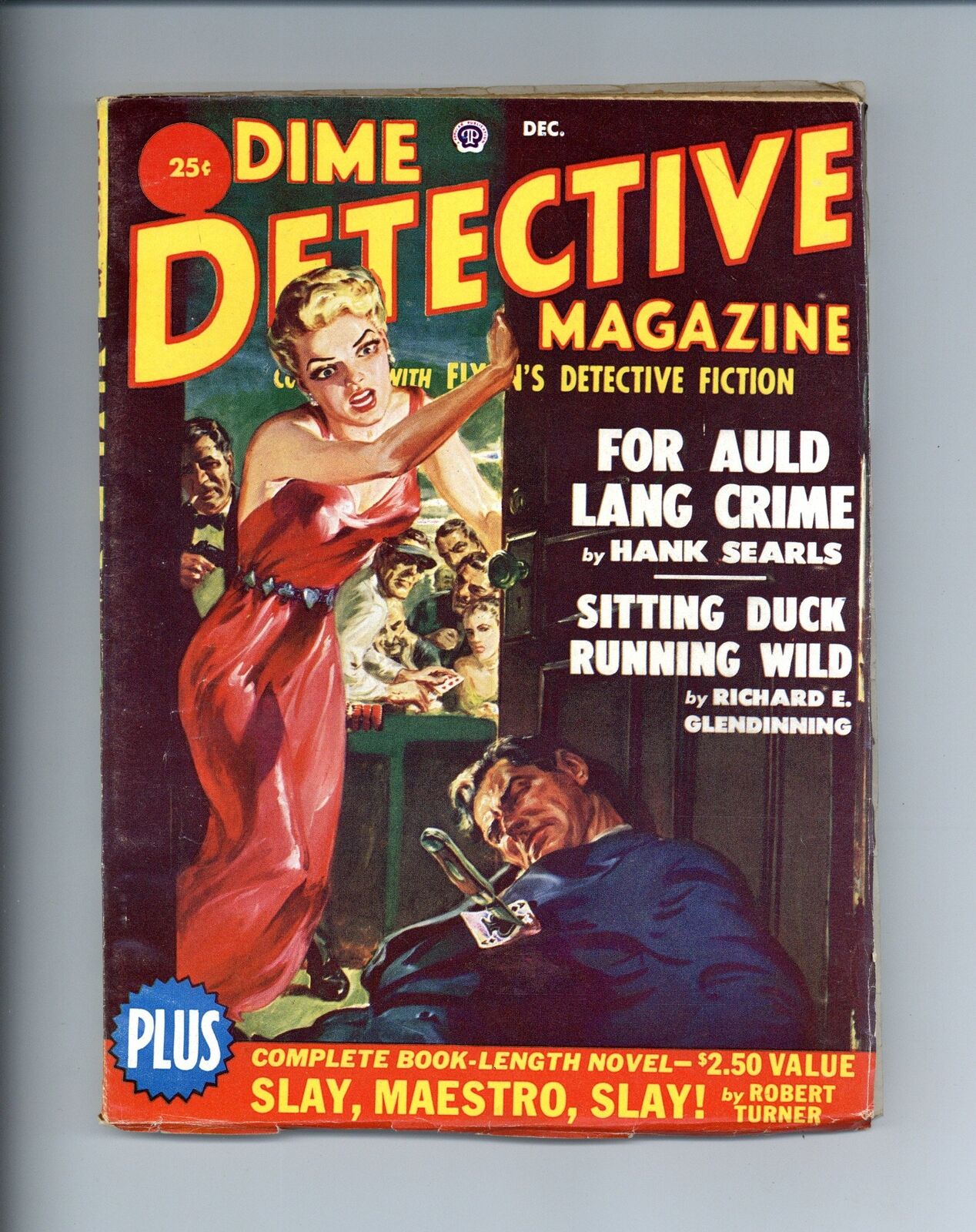 Dime Detective Magazine Pulp Dec 1950 Vol. 64 #4 FN