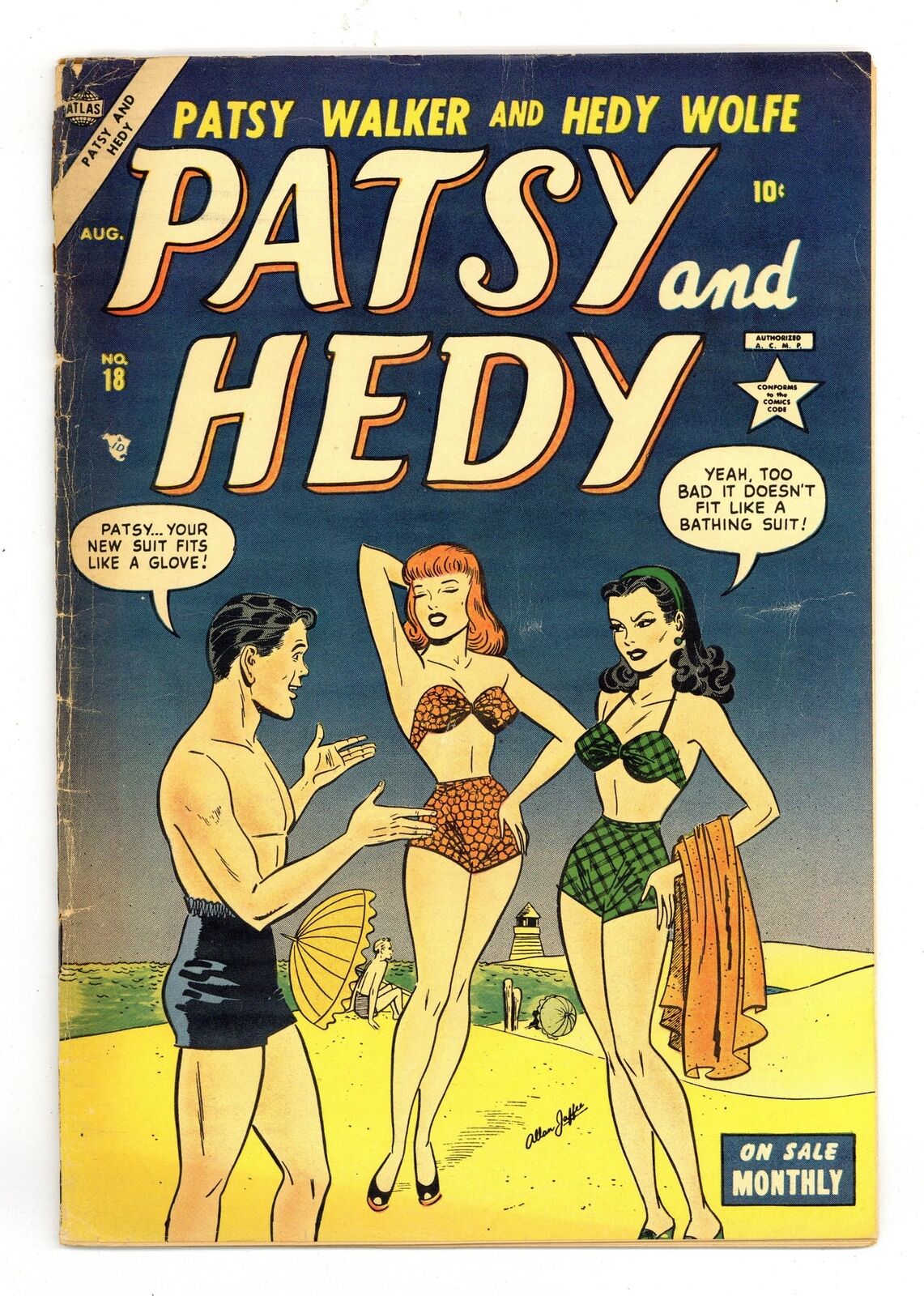 Patsy and Hedy #18 FR/GD 1.5 1953