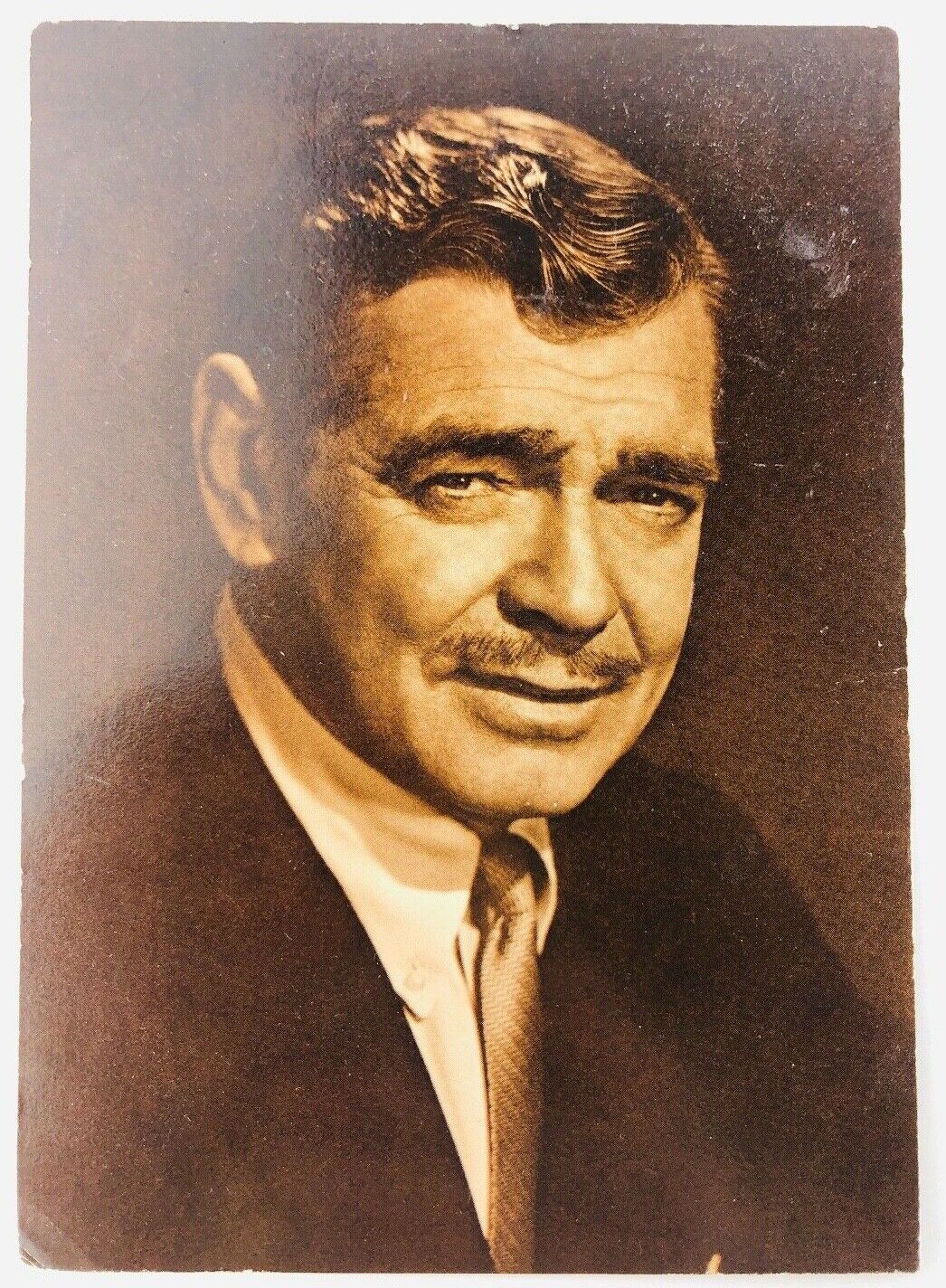 Clark Gable Continental Postcard Hollywood Actor