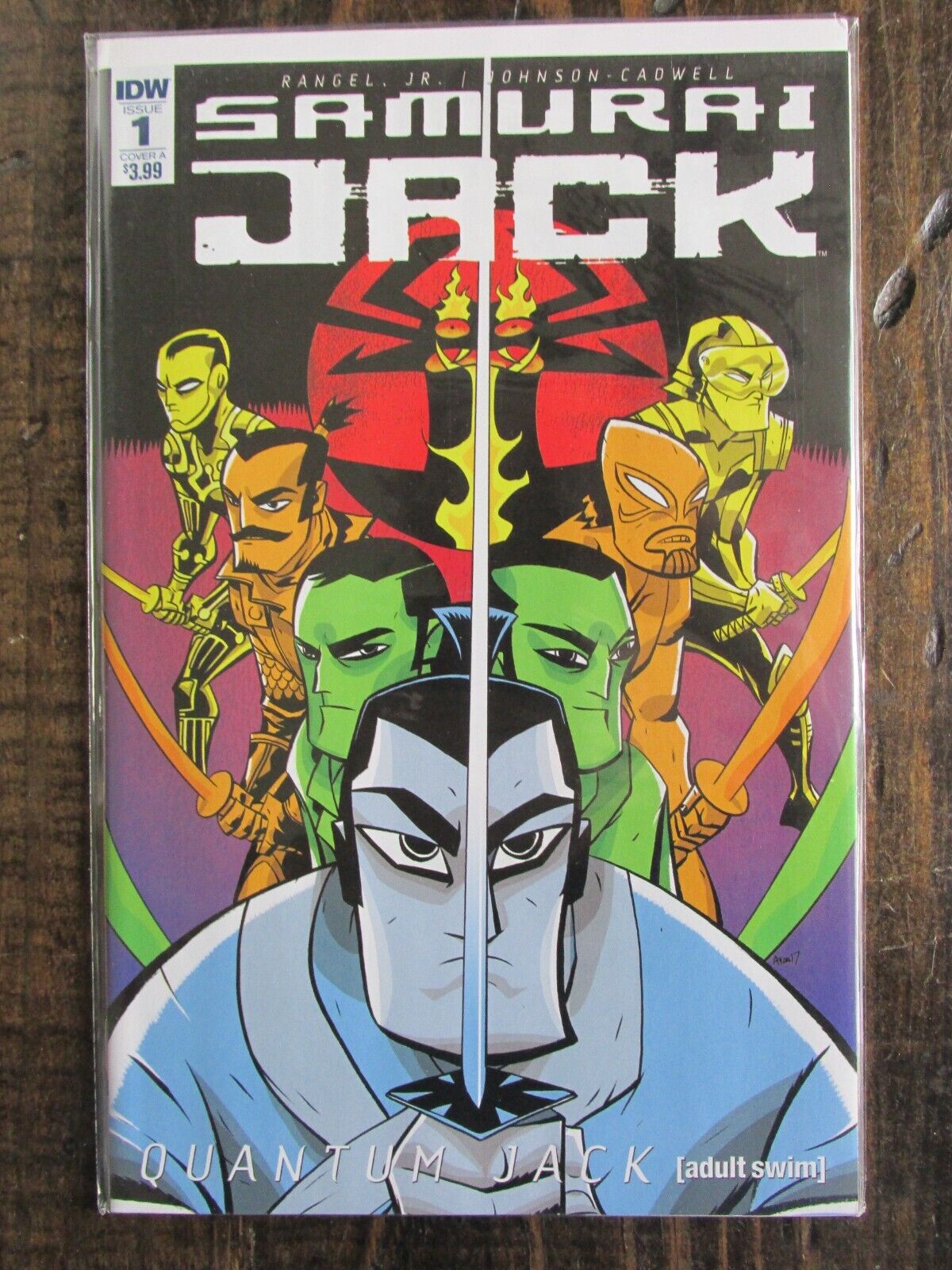 IDW 2017 SAMURAI JACK QUANTUM JACK Comic Book # 1 A Cover 1A