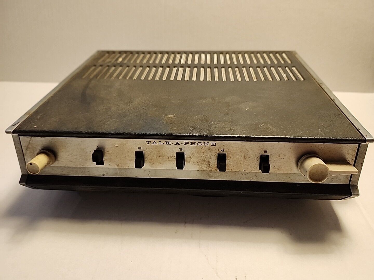 Vintage Talk-A-Phone Intercom System - Model K-LS-5 Master - Untested
