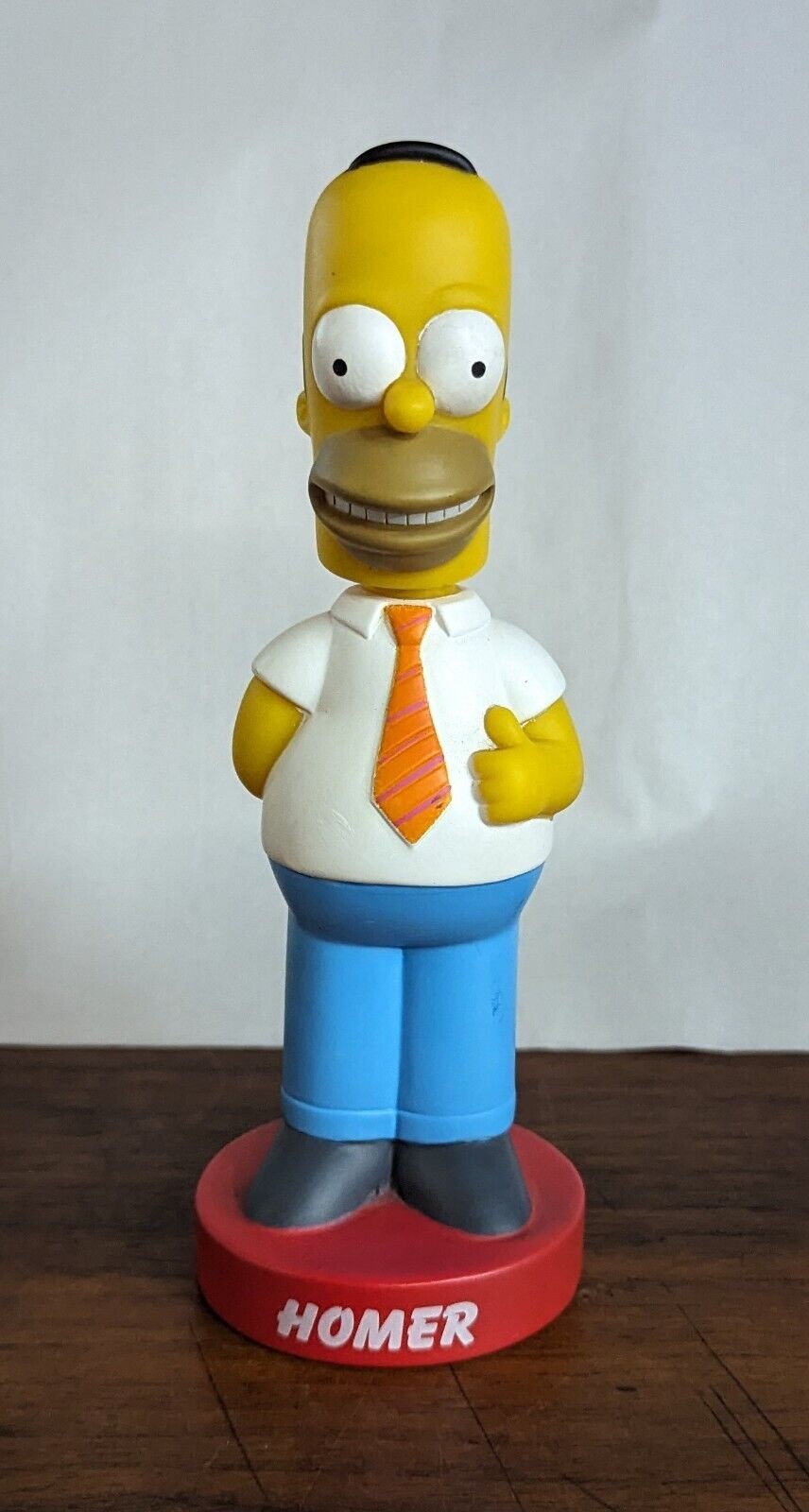 2005 Funko The Simpsons Homer Simpson Wacky Wobbler Bobblehead Figure