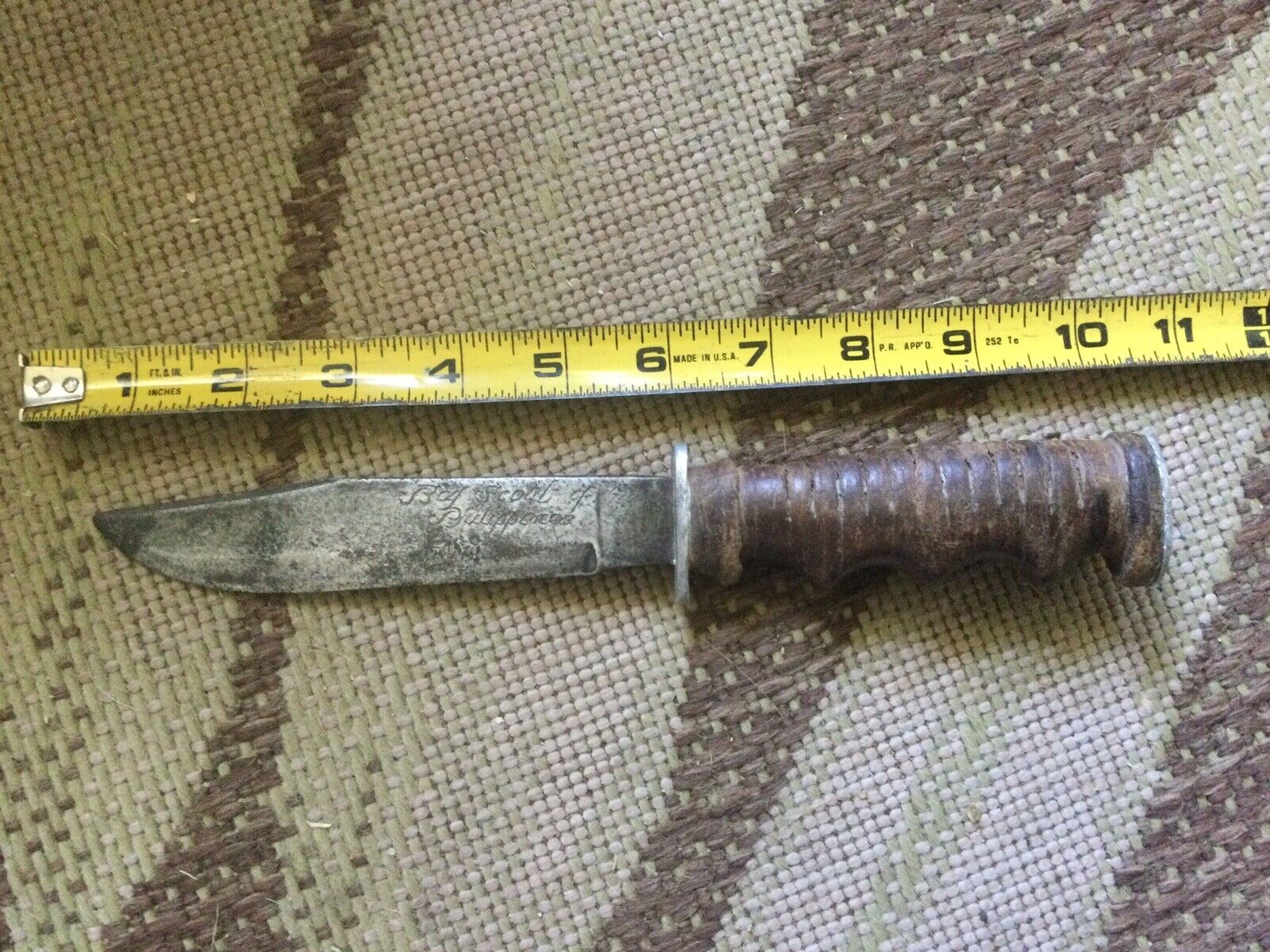Vintage Boy Scout Hunting Fishing Knife Philippines